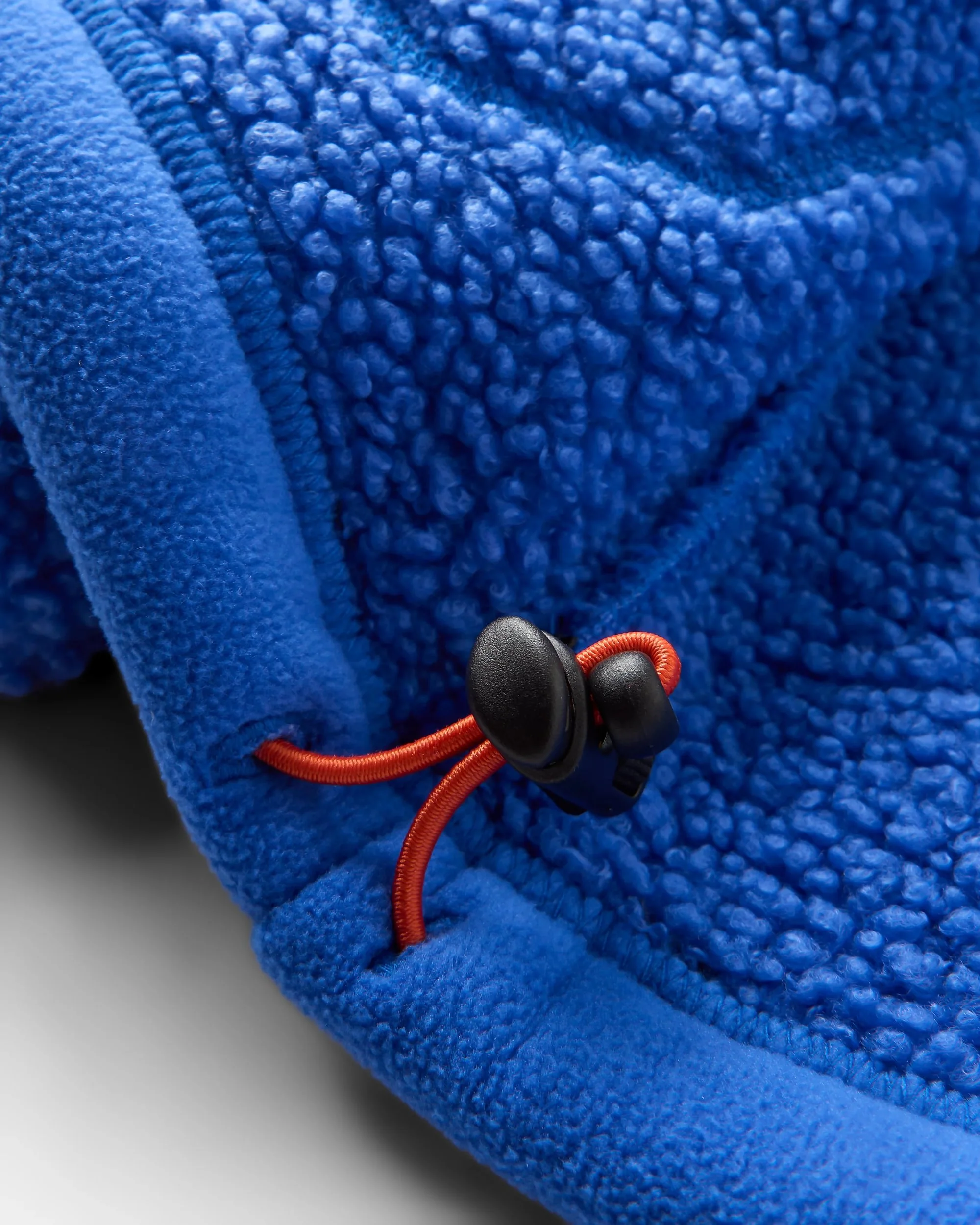 Oak Teddy Long Line Fleece - Electric Blue - Image 7