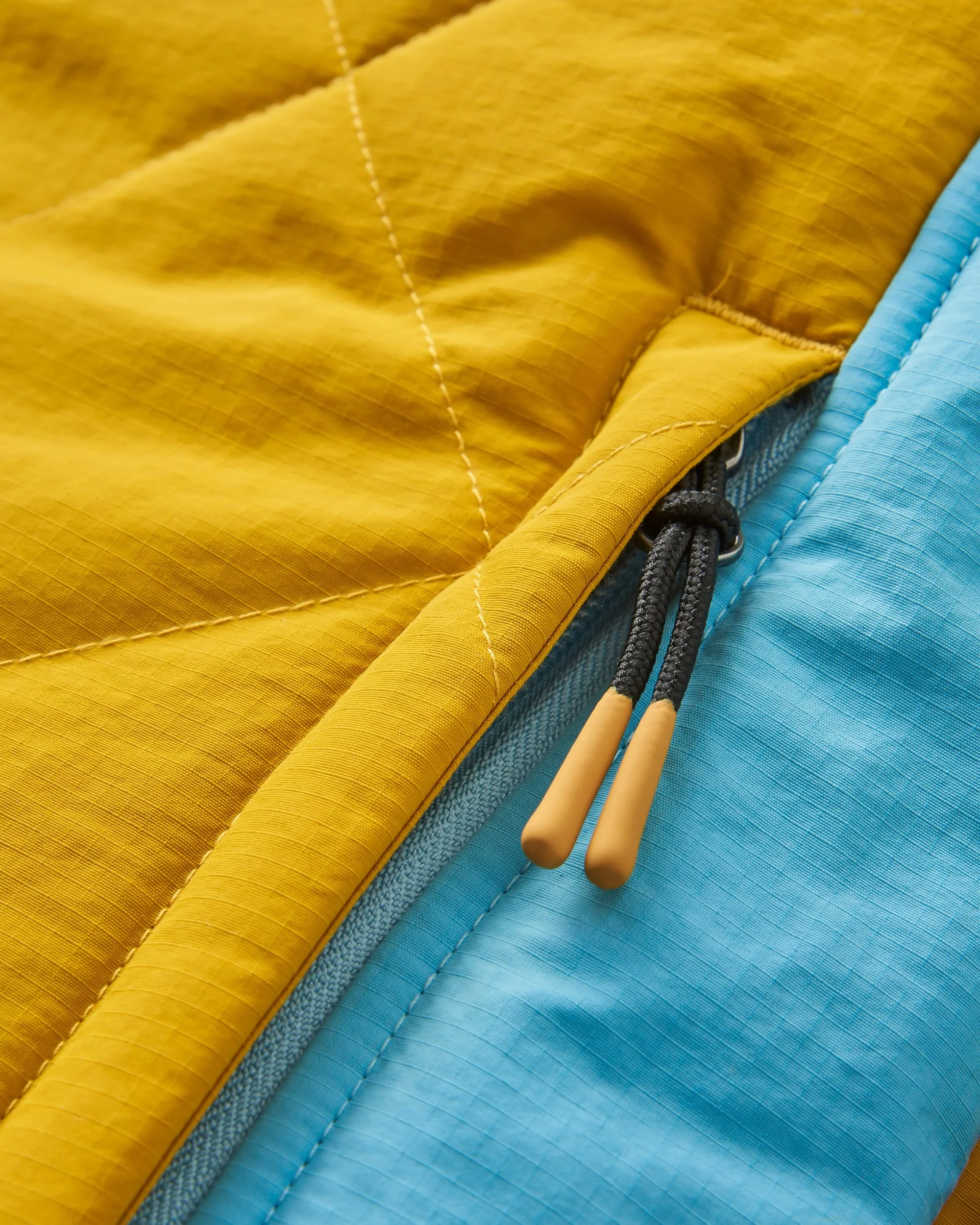Ocean Insulated Anorak - Dusty Olive/Heritage Yellow - Image 6