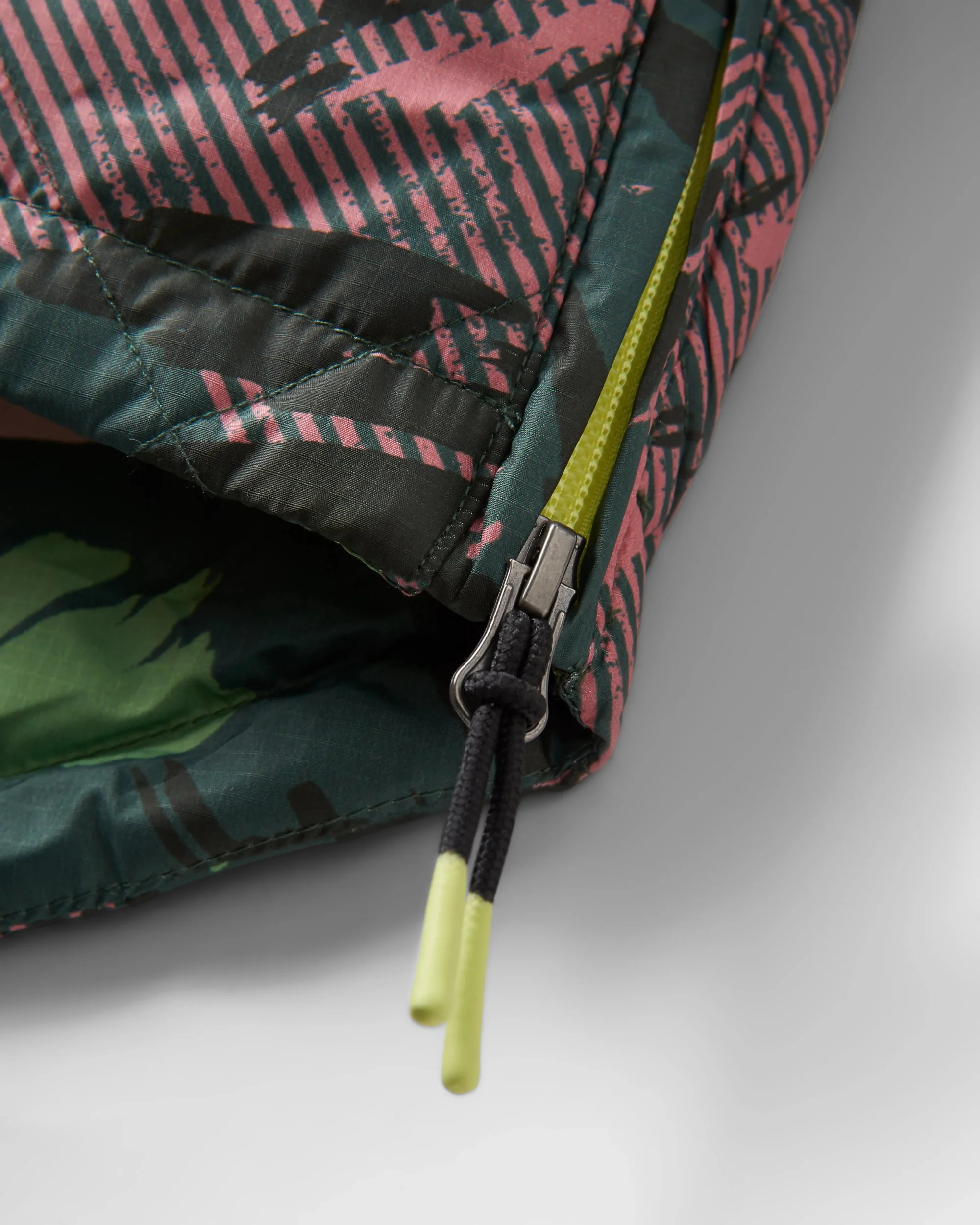 Ocean Insulated Anorak - Abstract Mountain Fir Tree - Image 9