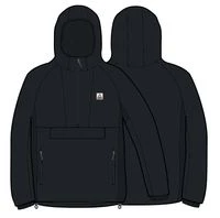 Ocean Softshell Anorak - Black - Image 9