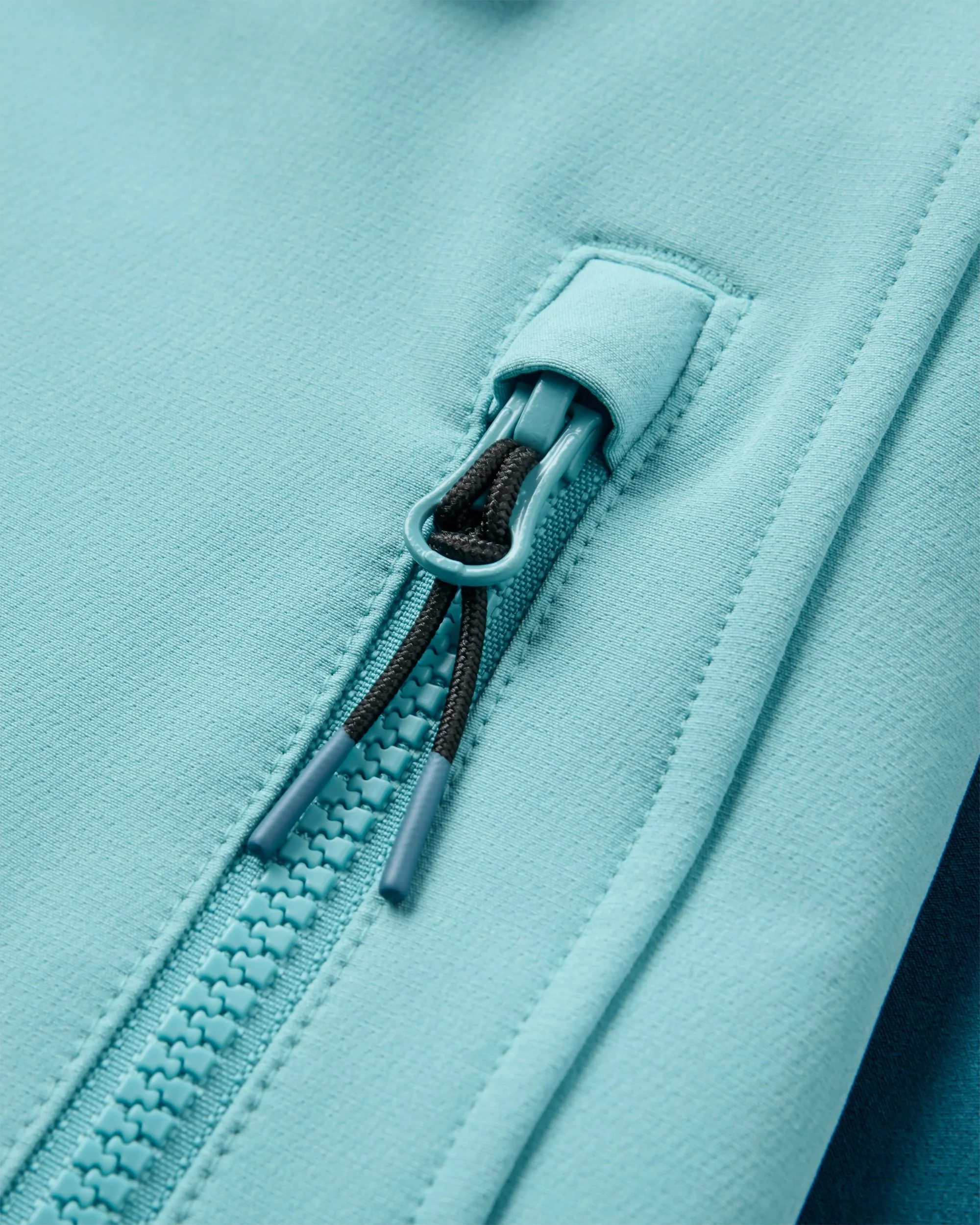 Ocean Softshell Anorak - Retro Blue/Tidal Blue - Image 8