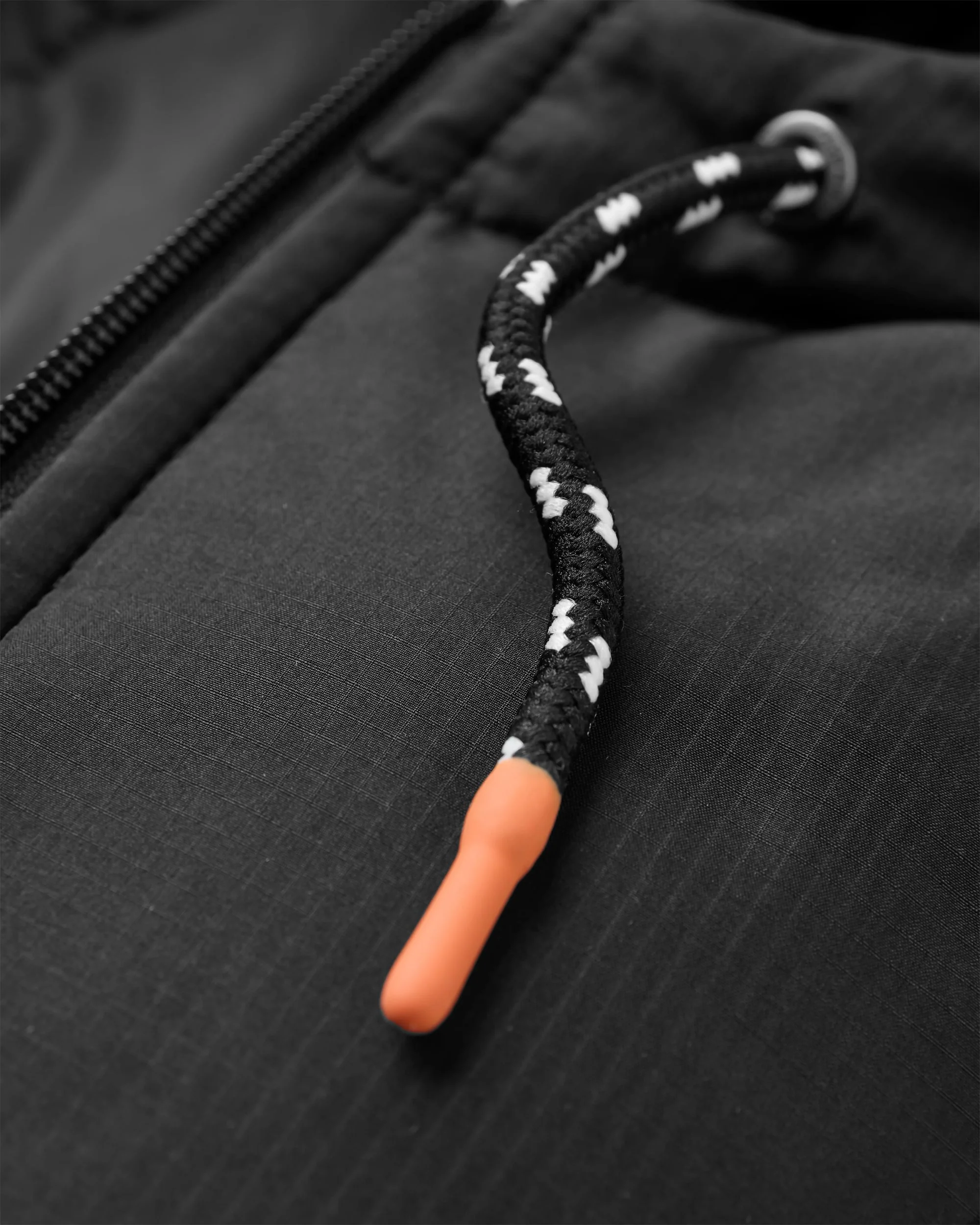 Oceanic Insulated Anorak - Black/Retro Orange - Image 6