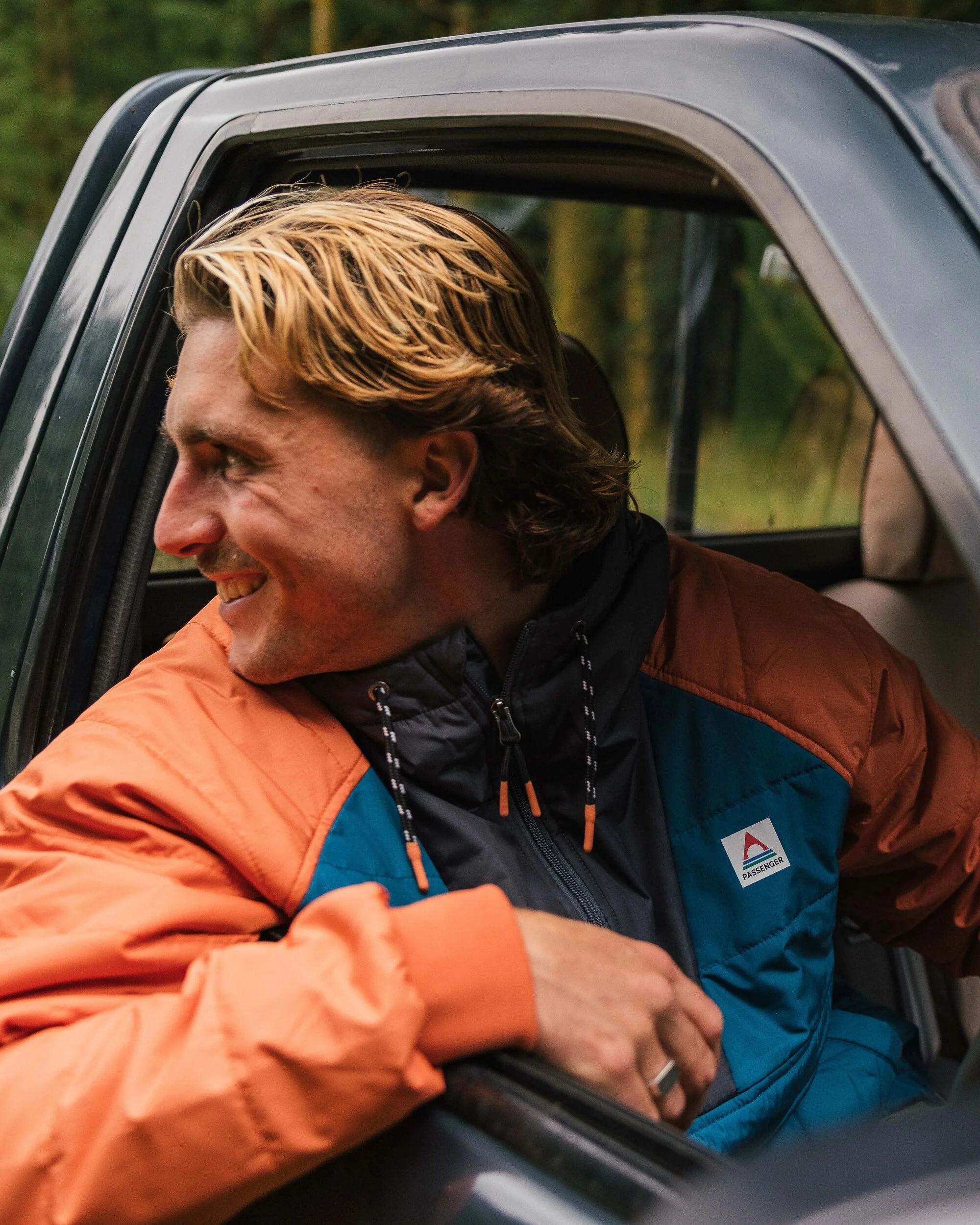Oceanic Insulated Anorak - Tidal Blue/Burnt Orange - Image 5
