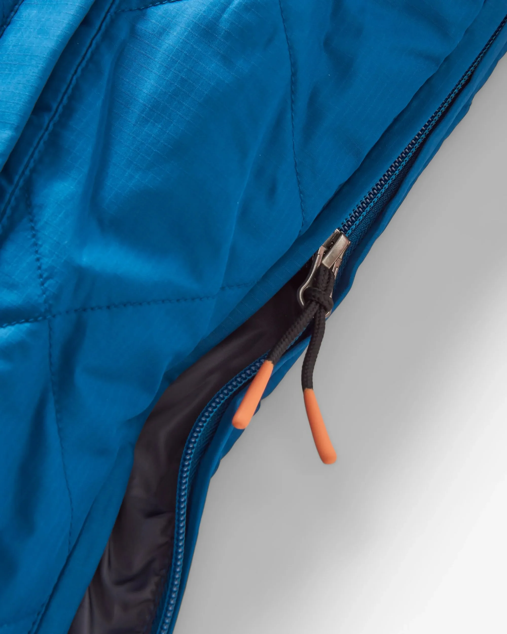 Oceanic Insulated Anorak - Tidal Blue/Burnt Orange - Image 8