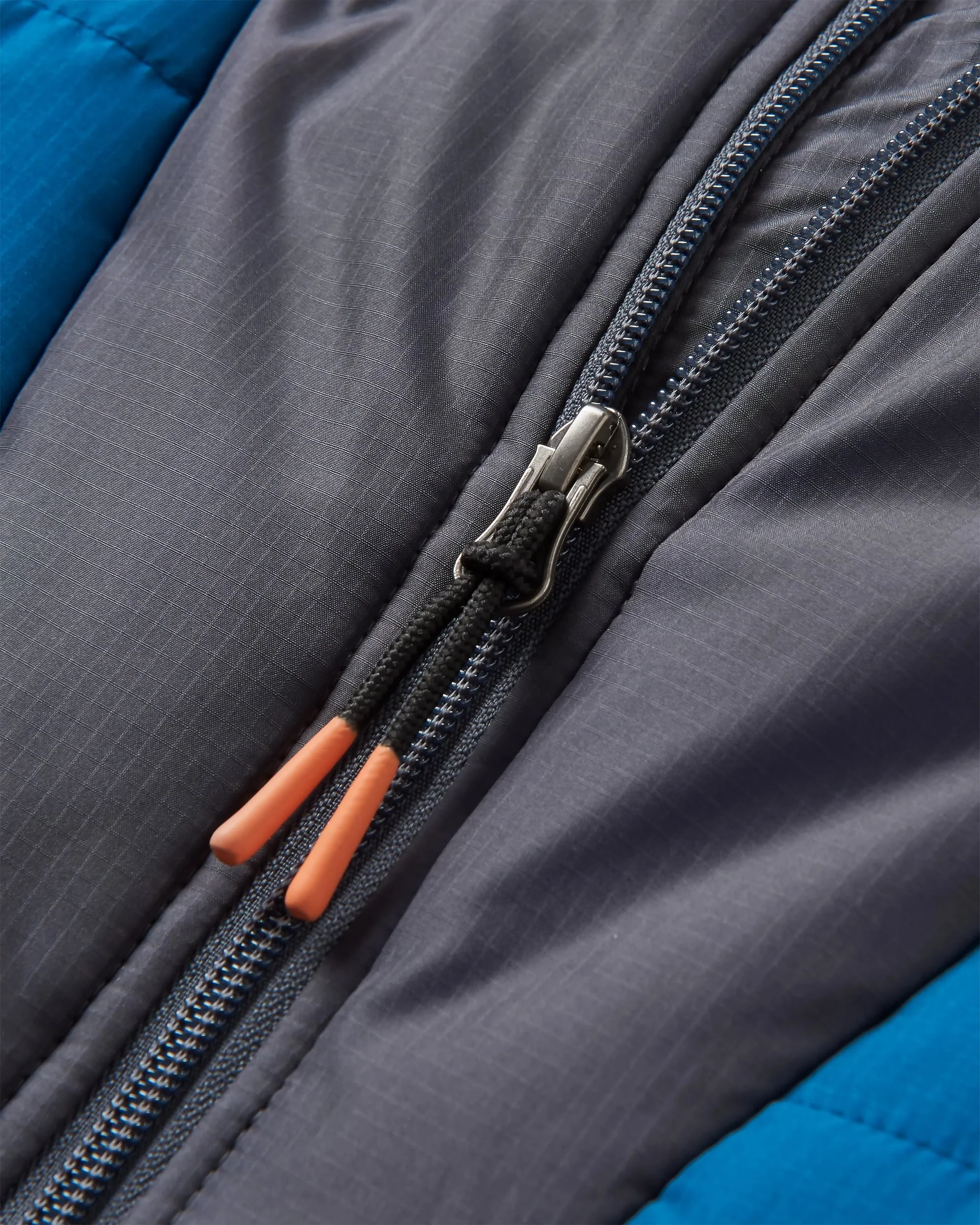 Oceanic Insulated Anorak - Tidal Blue/Burnt Orange - Image 9