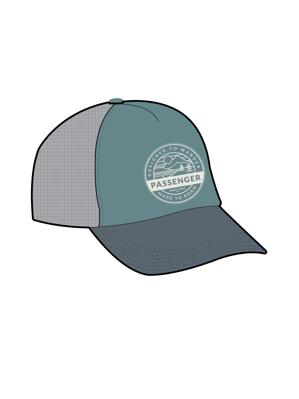 Odyssey Active Trucker Cap - Arctic - Image 5