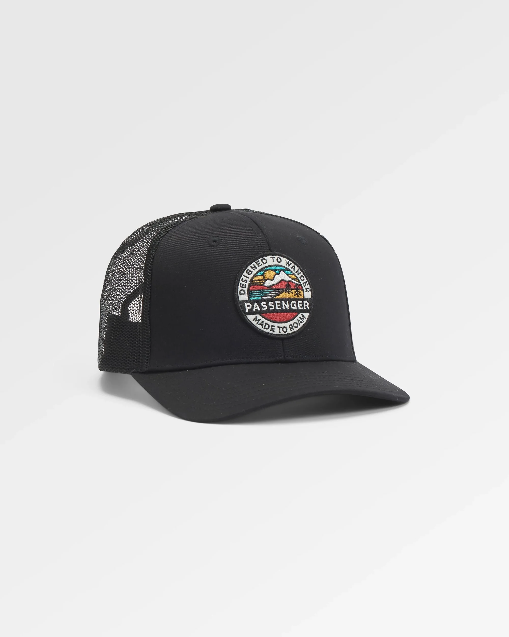 Odyssey Mesh Snapback Cap - Black