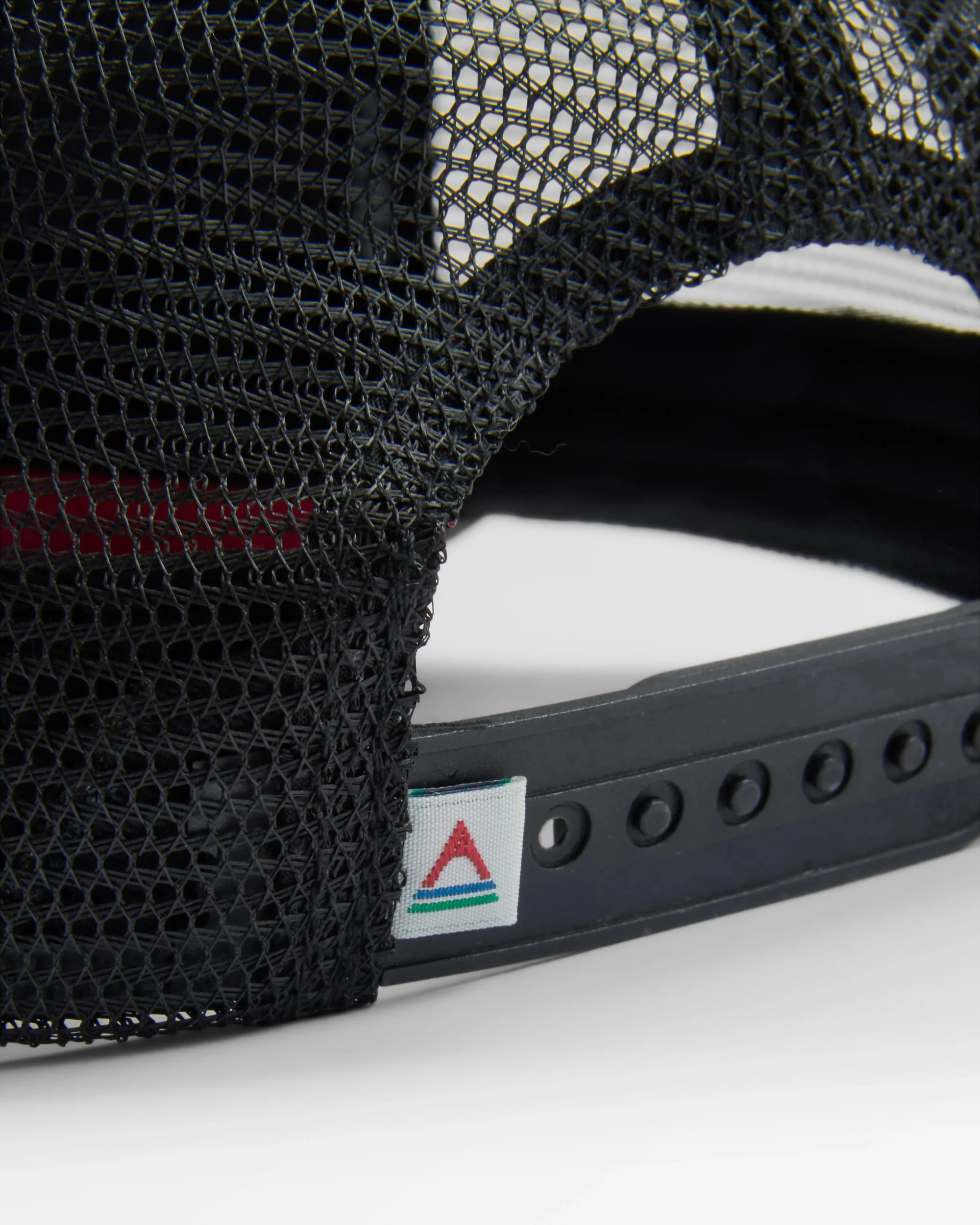 Odyssey Mesh Cap - Black/Red Spice - Image 6