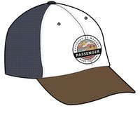 Odyssey Mesh Snapback Cap - Rich Navy/Rubber - Image 5