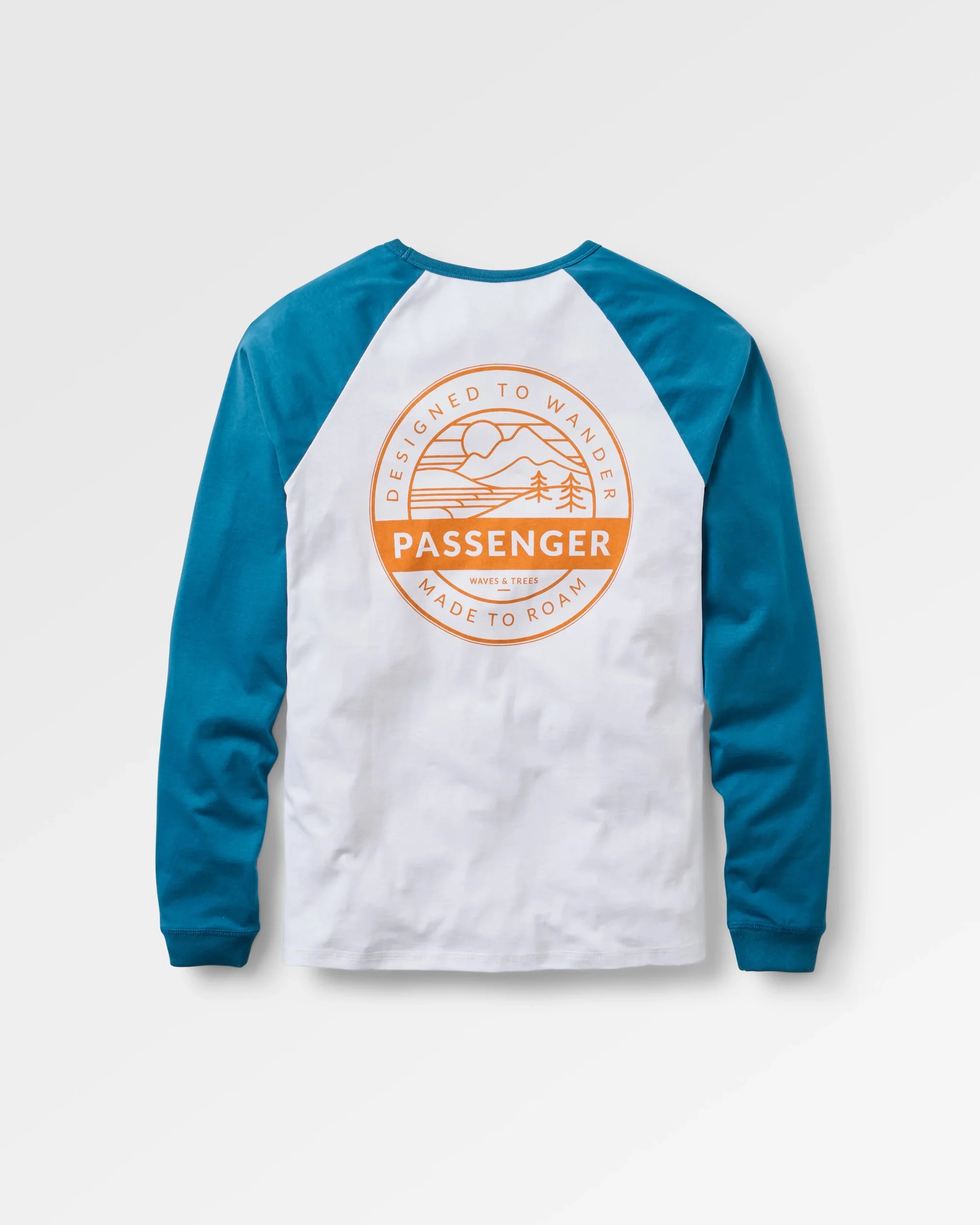 Odyssey Raglan LS T-Shirt - White - Image 2