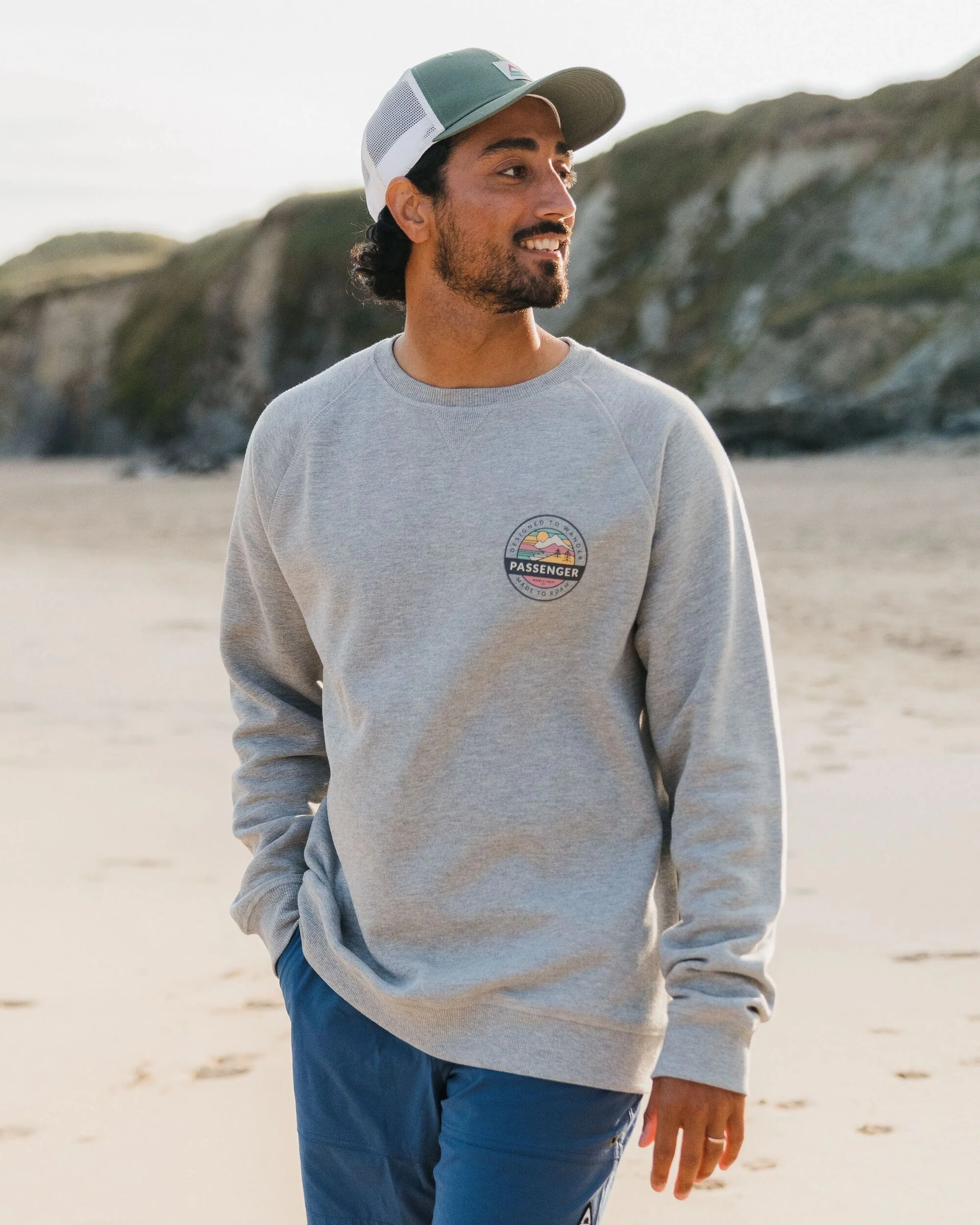 Odyssey Sweatshirt - Mid Grey Marl - Image 3