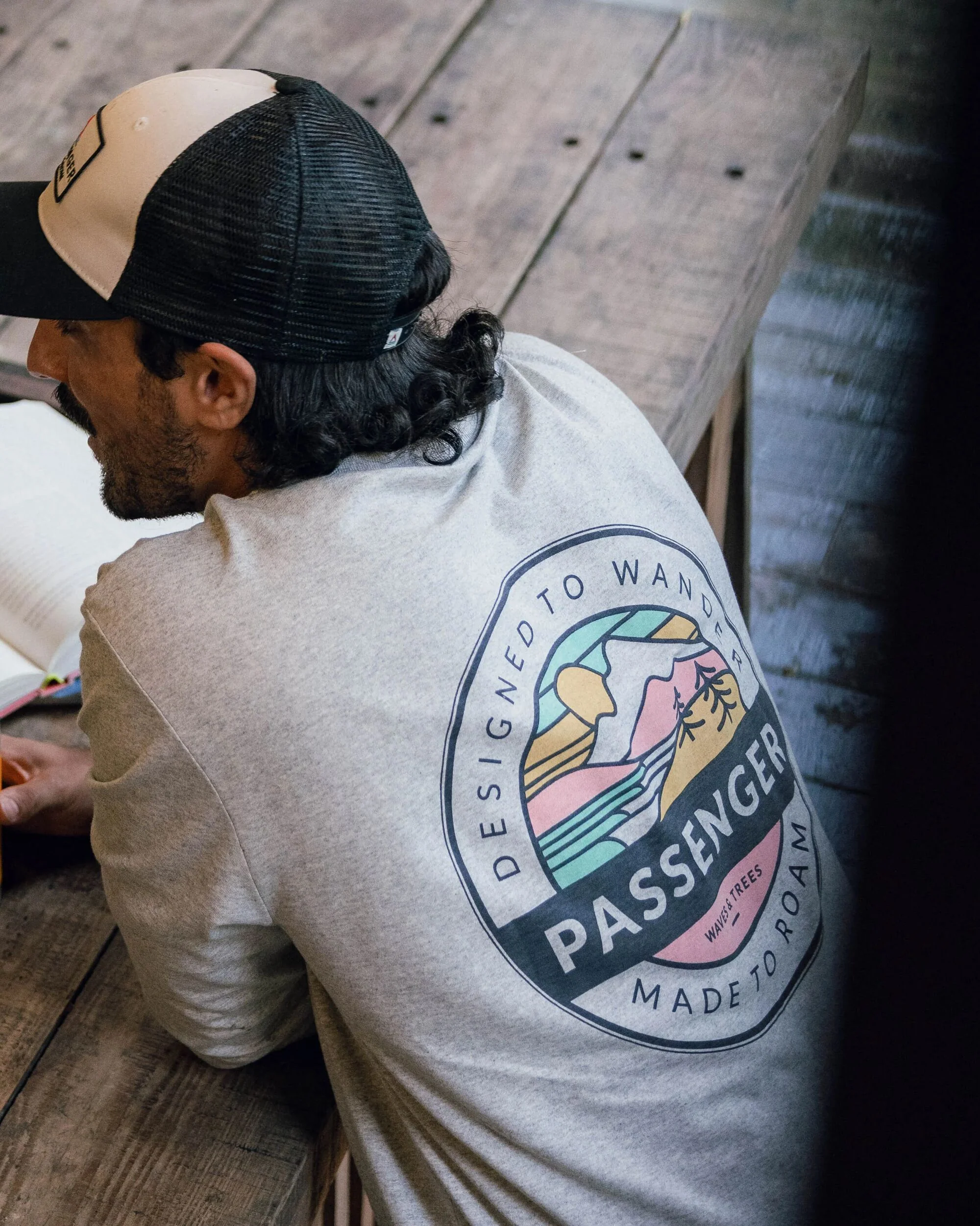 Odyssey LS T-Shirt - Mid Grey Marl - Image 4