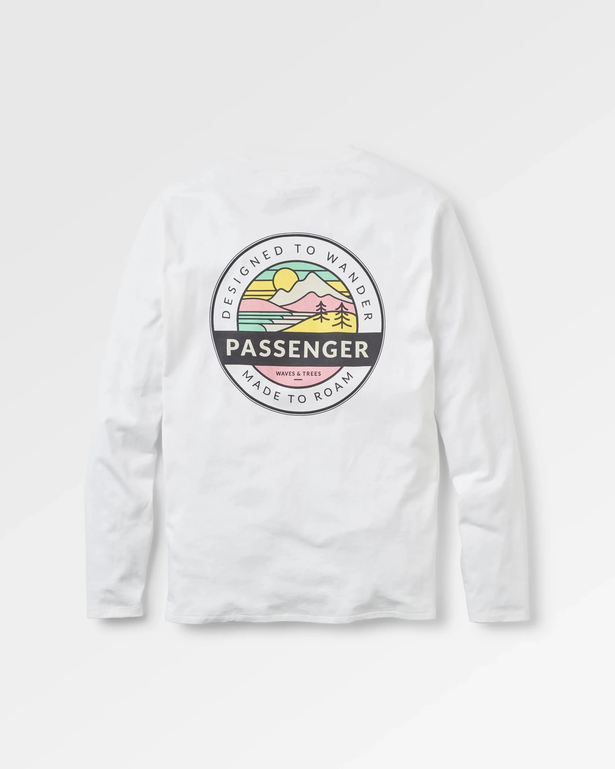 Odyssey Organic Cotton LS T-Shirt - White - Image 4