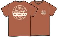 Odyssey Organic Cotton T-Shirt - Burnt Orange - Image 11