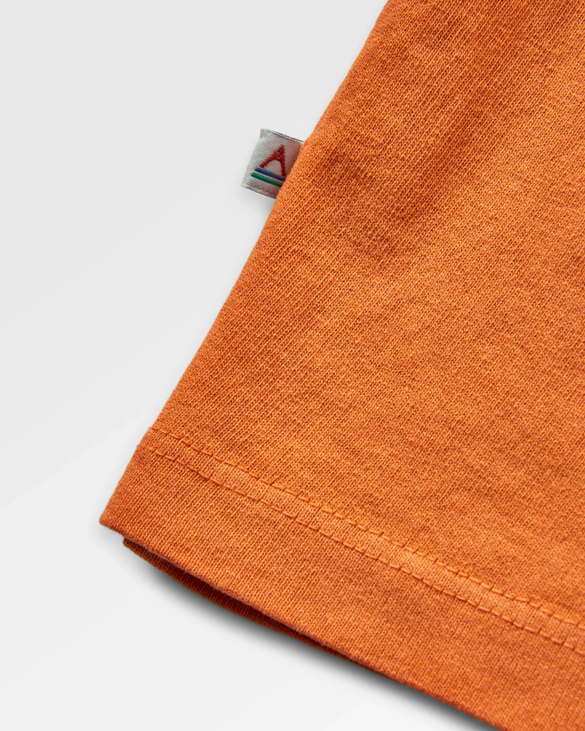 Odyssey Organic Cotton T-Shirt - Burnt Orange - Image 9