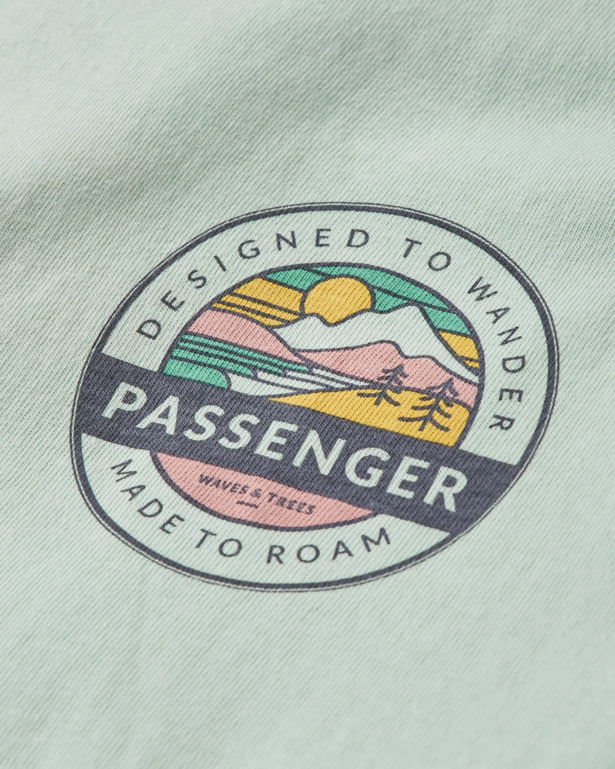 Odyssey Organic Cotton T-Shirt - Surf Spray - Image 4