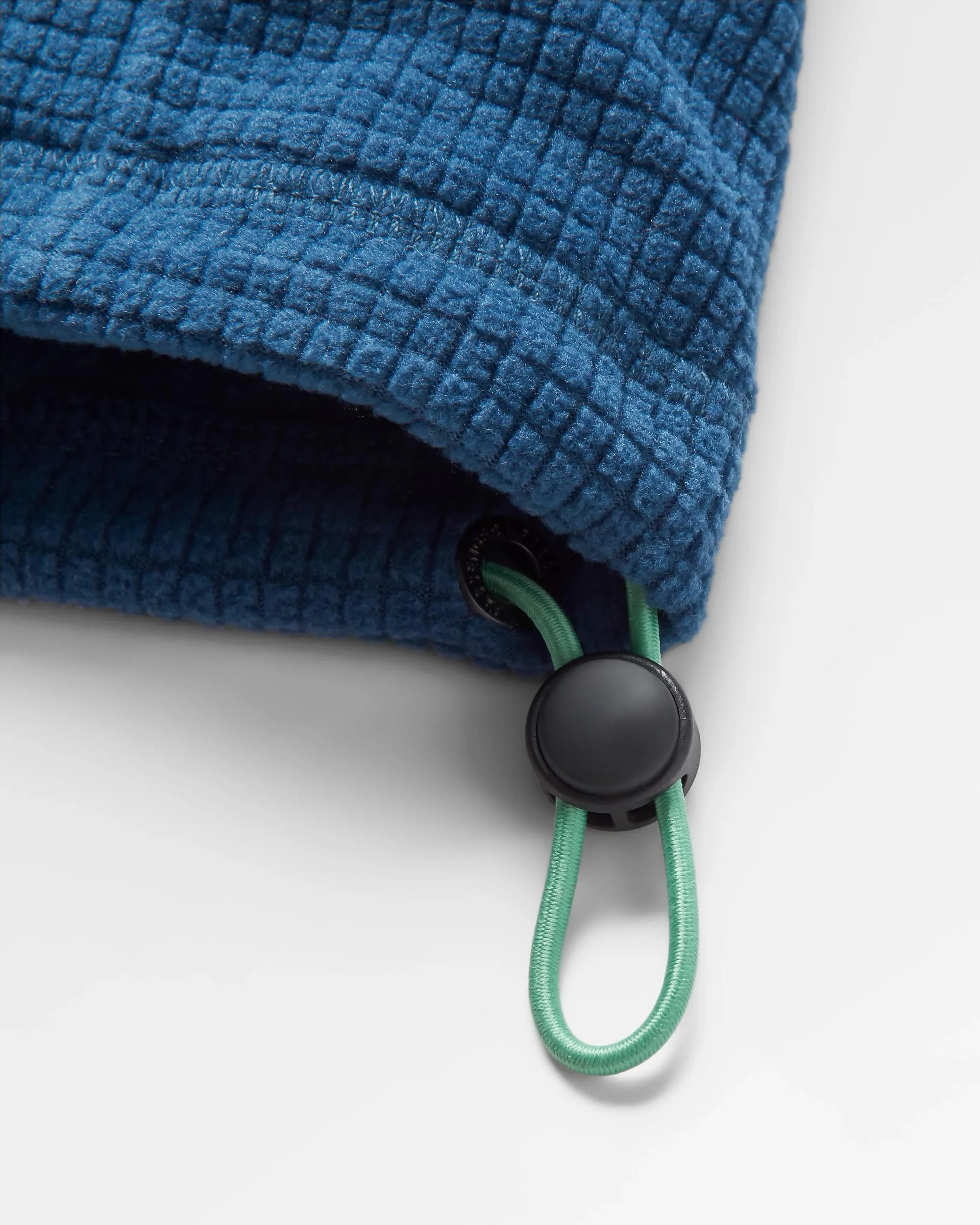 Off Trail Grid Polar Fleece - Cornflower/Dark Denim - Image 5