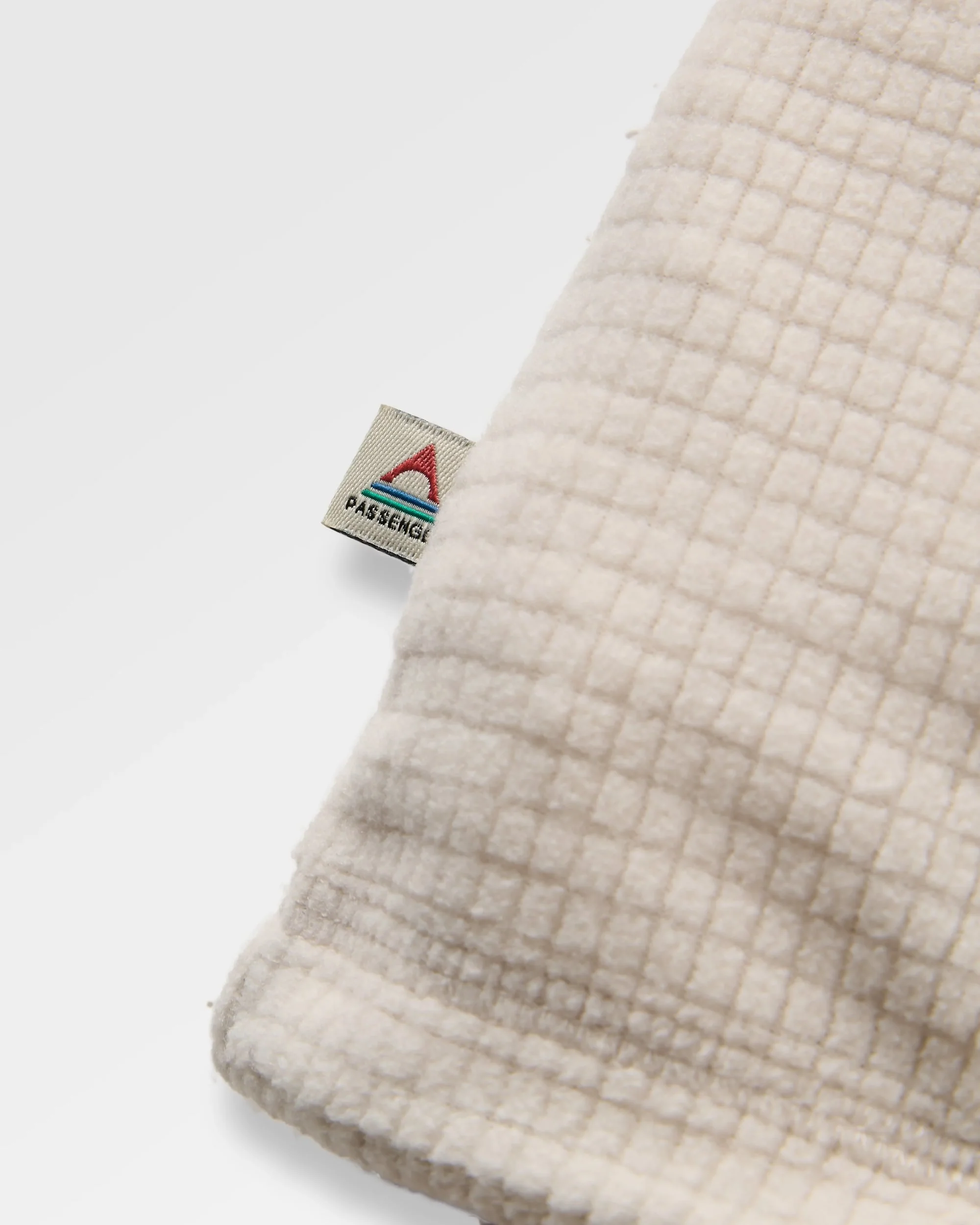 Off Trail Grid Polar Fleece - Caramel/Birch - Image 10