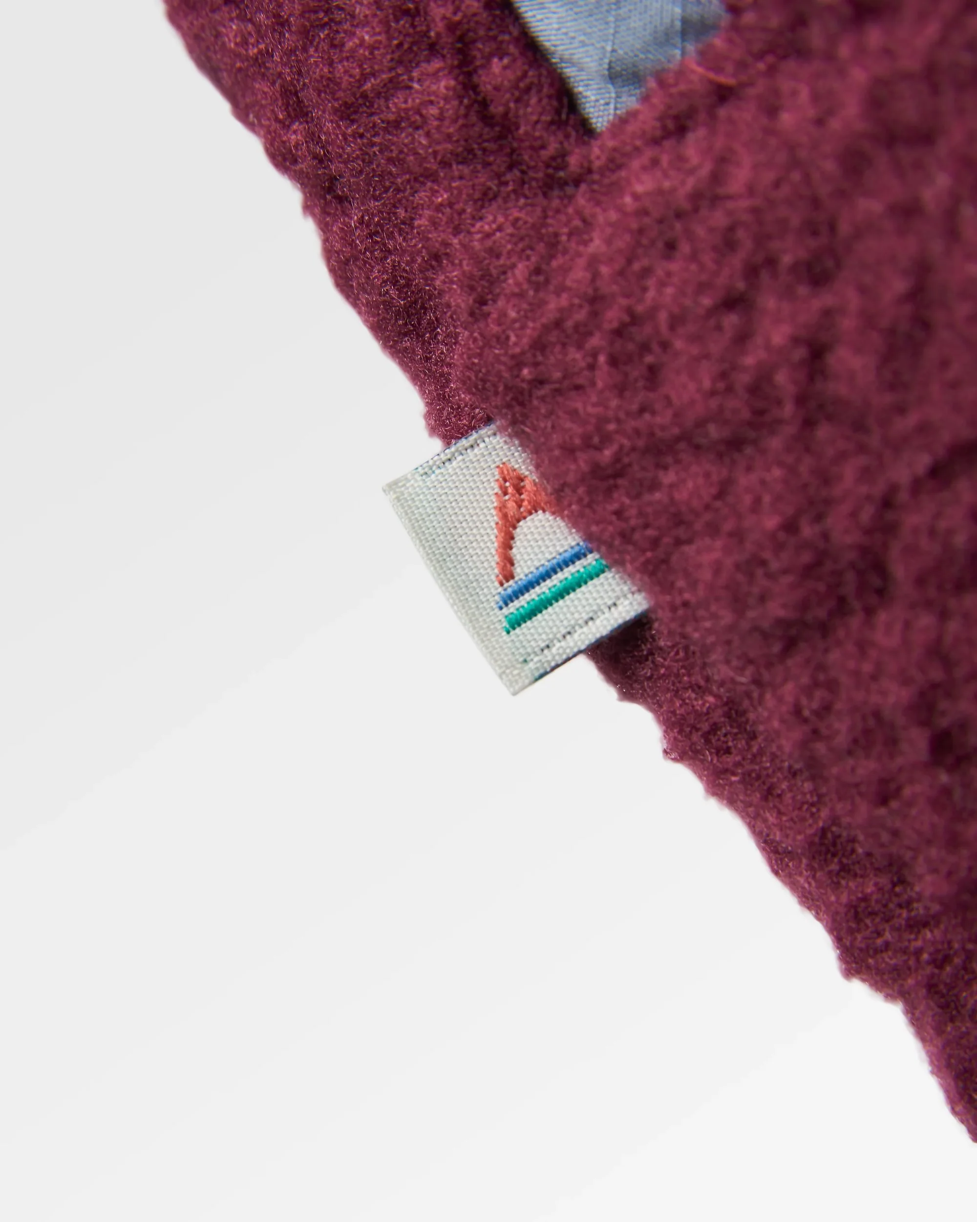 Offgrid 1/2 Zip Sherpa Fleece - Grey Marl/Fig - Image 7
