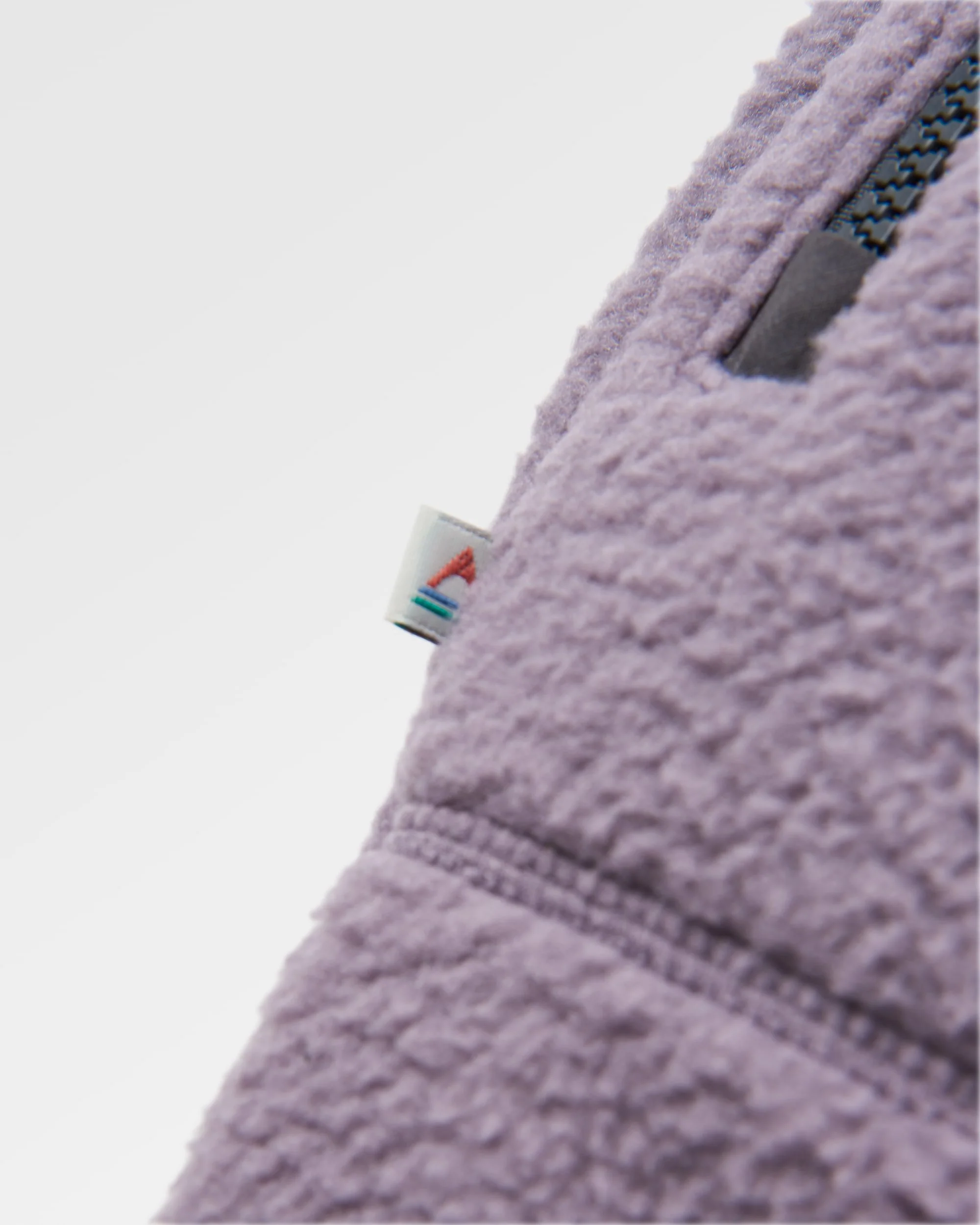 Offgrid 1/2 Zip Sherpa Fleece - Dusty Lilac - Image 11
