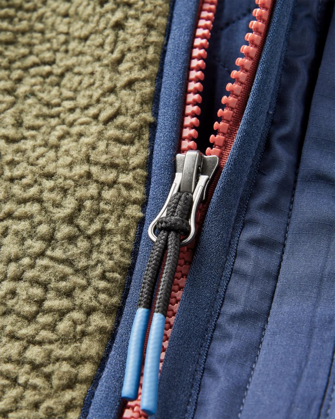 Offgrid 1/2 Zip Sherpa Fleece - Khaki - Image 7