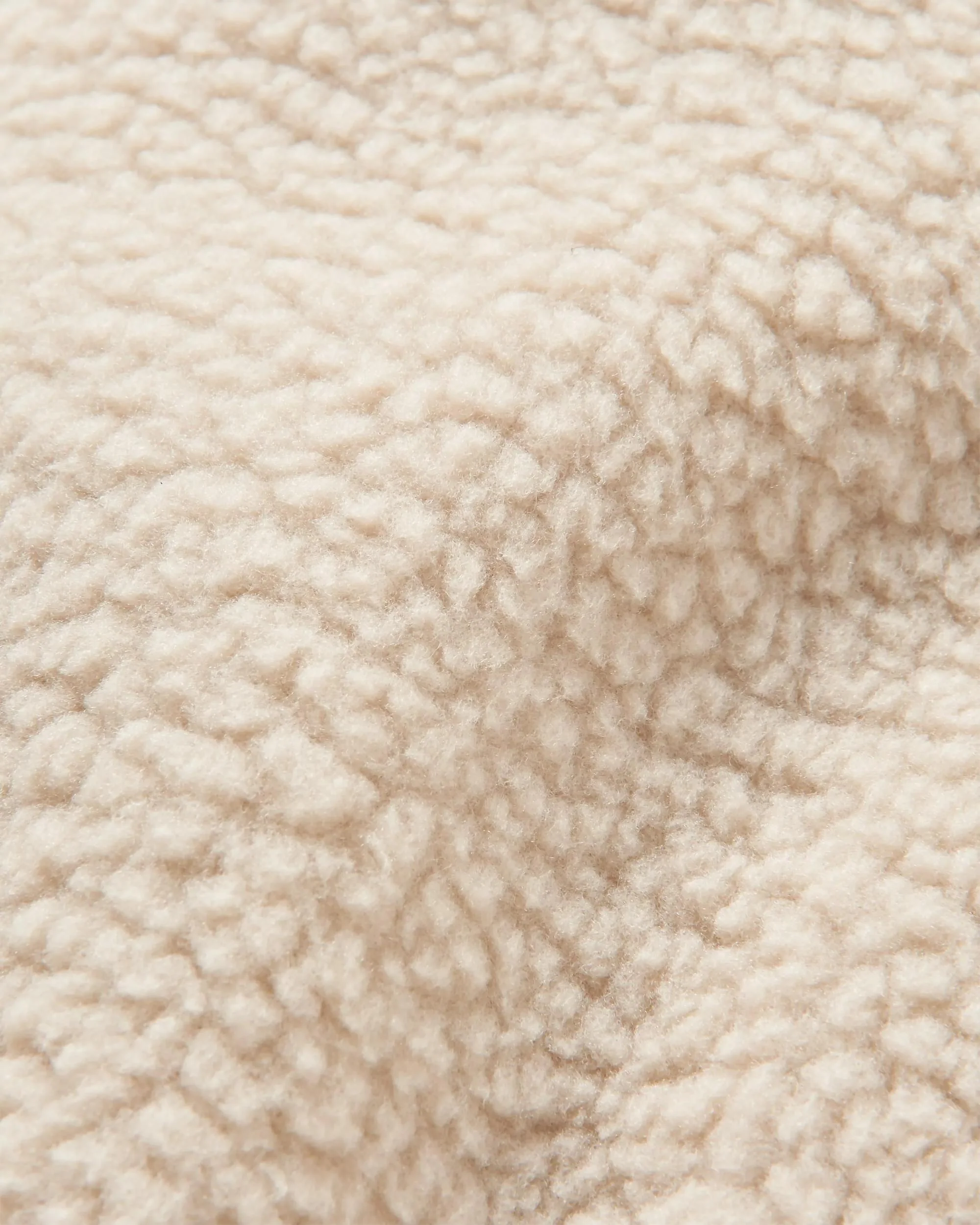 Offgrid 1/2 Zip Sherpa Fleece - Oatmeal/Navy - Image 7