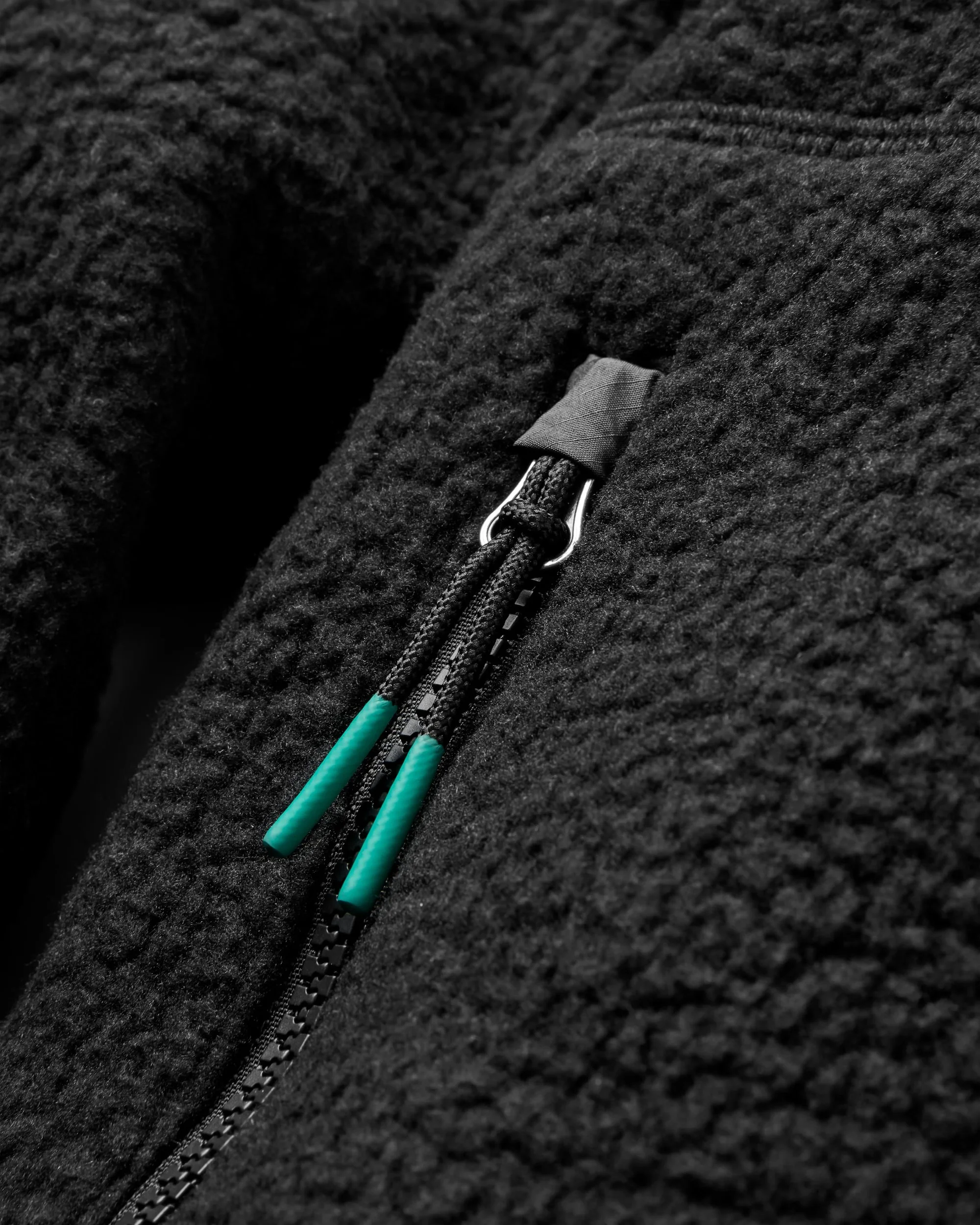 Offgrid Sherpa Crew Fleece - Black - Image 8