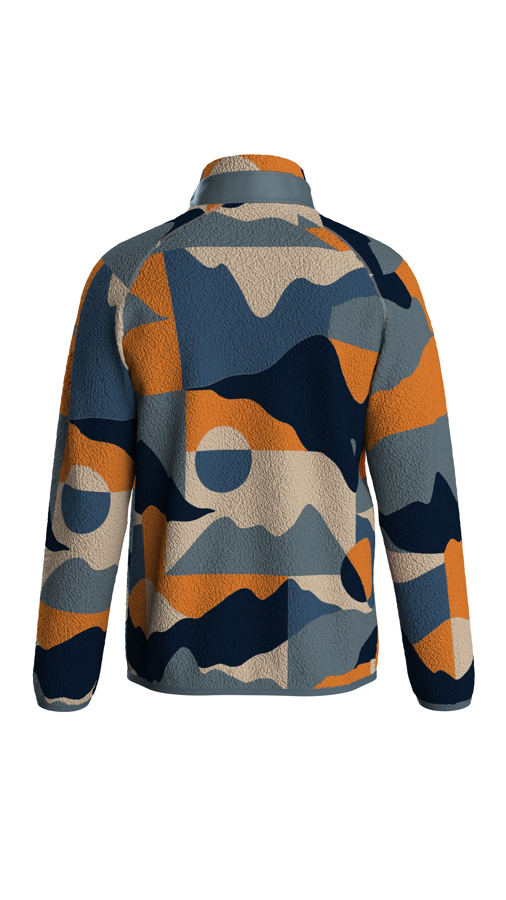 Offroad Sherpa 1/2 Zip Fleece - Scenic Navy - Image 13