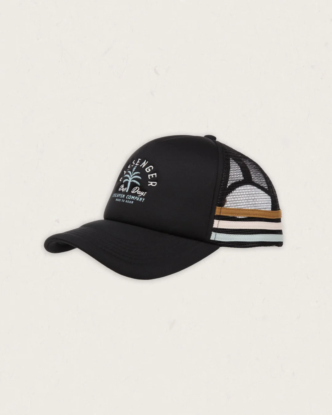 Onda Snapback Trucker Cap - Black - Image 4