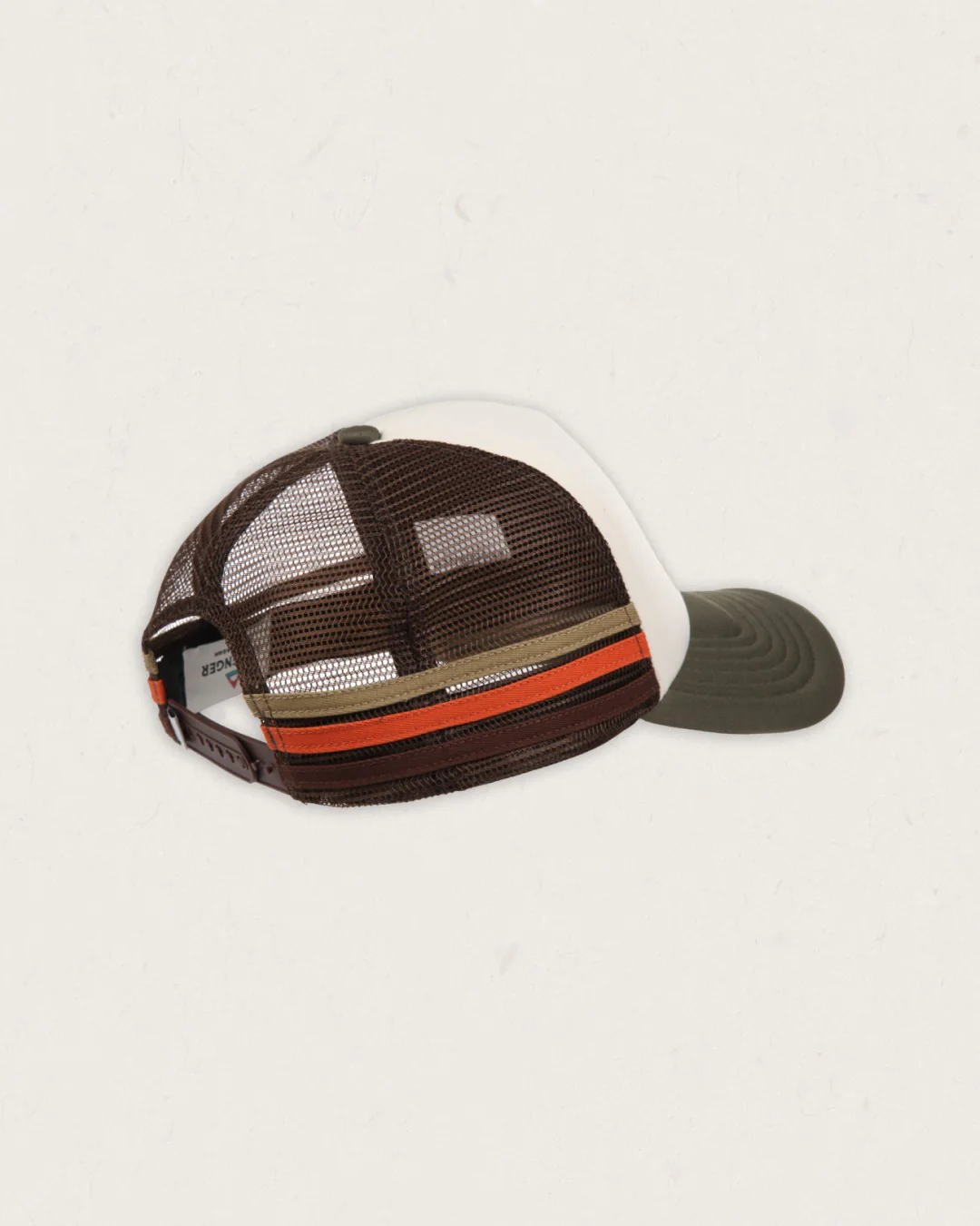 Onda Snapback Trucker Cap - Khaki - Image 3