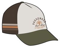 Onda Snapback Trucker Cap - Khaki - Image 4