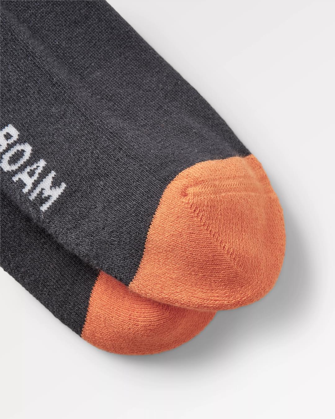 Classic Midweight Crew Socks - Charcoal - Image 2