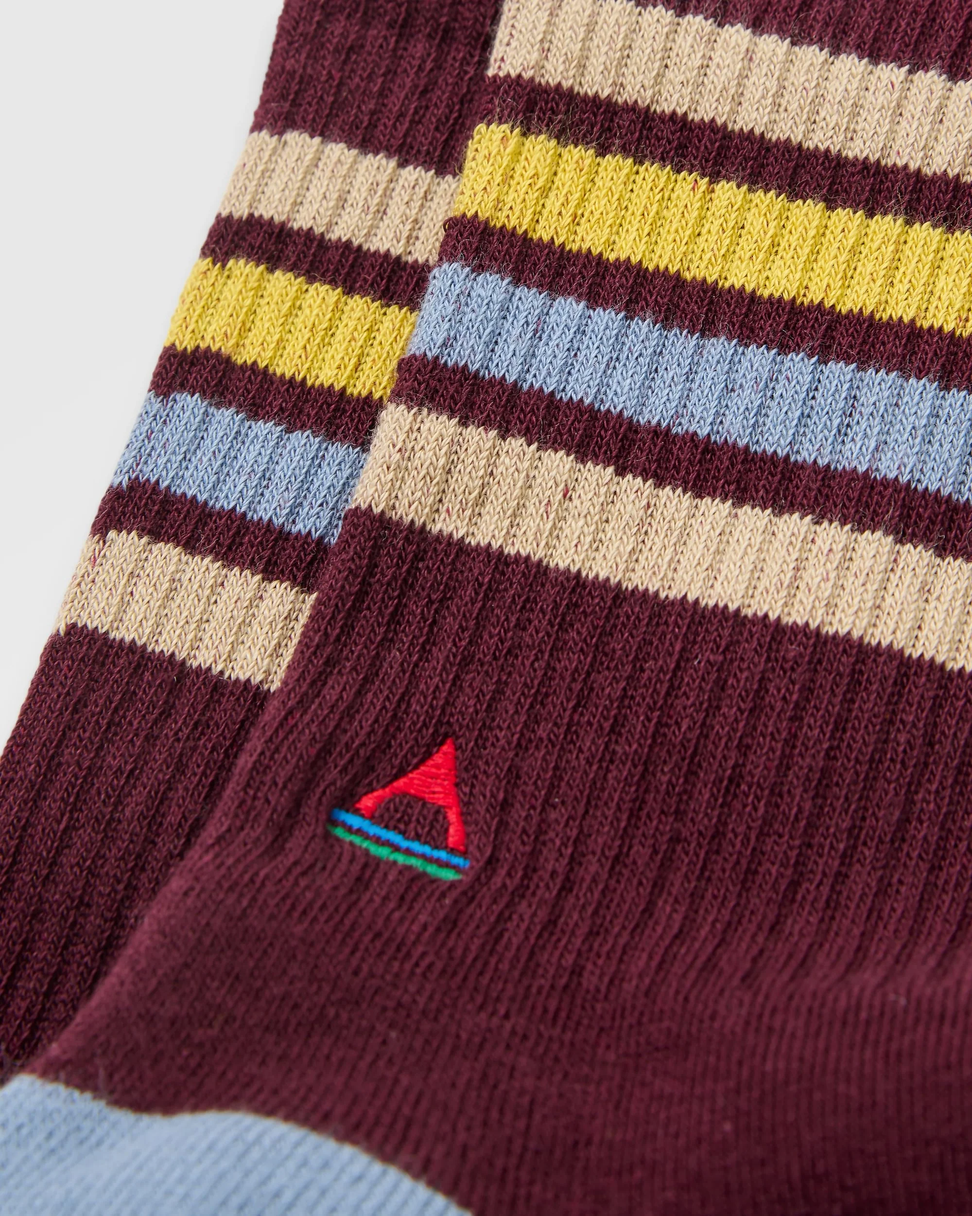Classic Midweight Crew Socks - Fig - Image 2