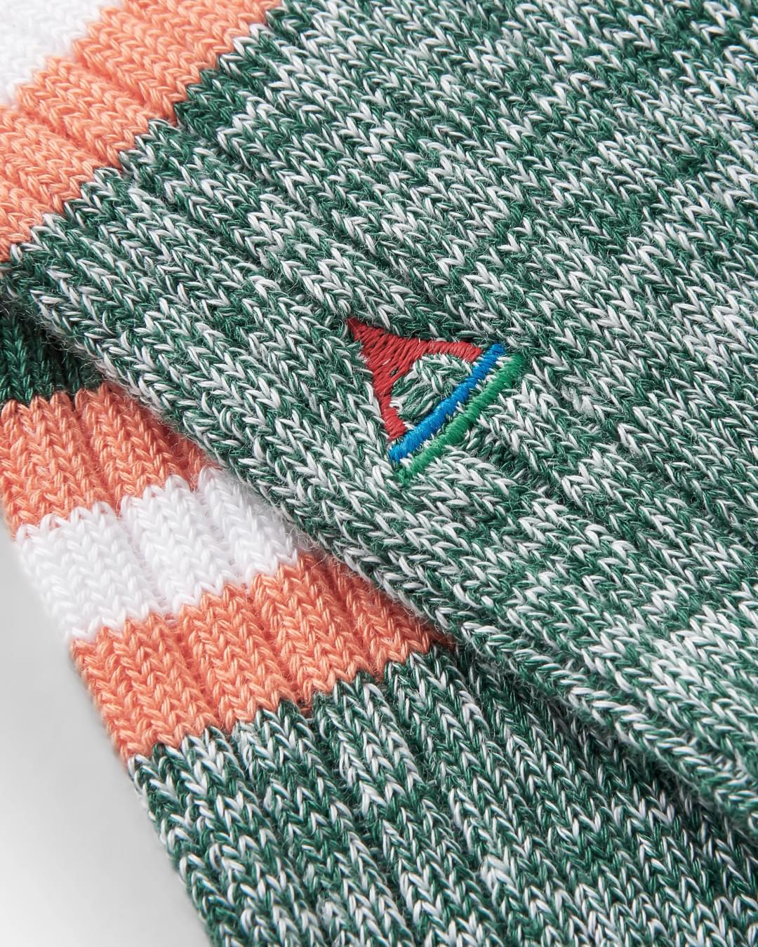 Organic Mid-weight Rib Socks - Deep Ocean - Image 3