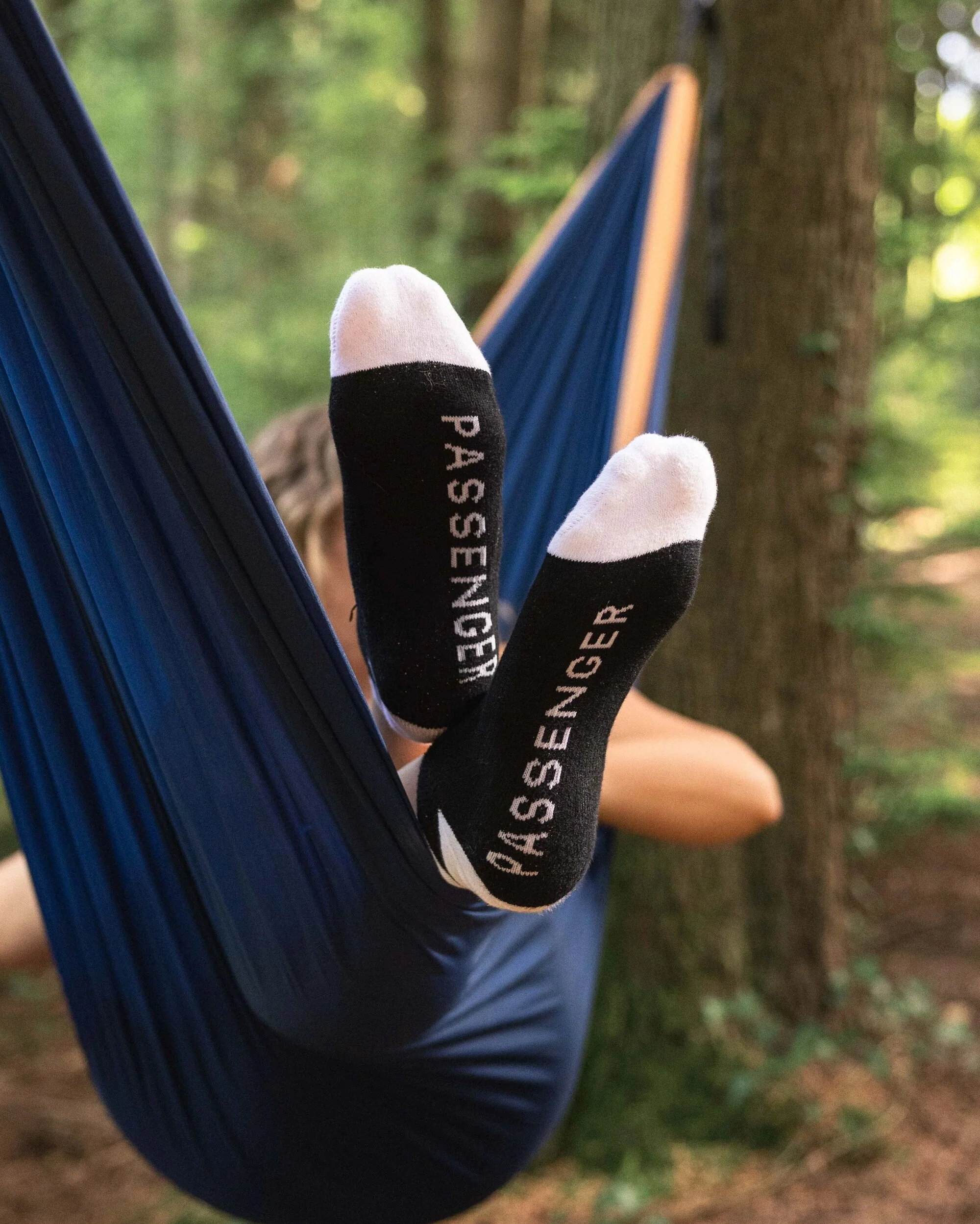 Organic Trainer Socks - Black - Image 3