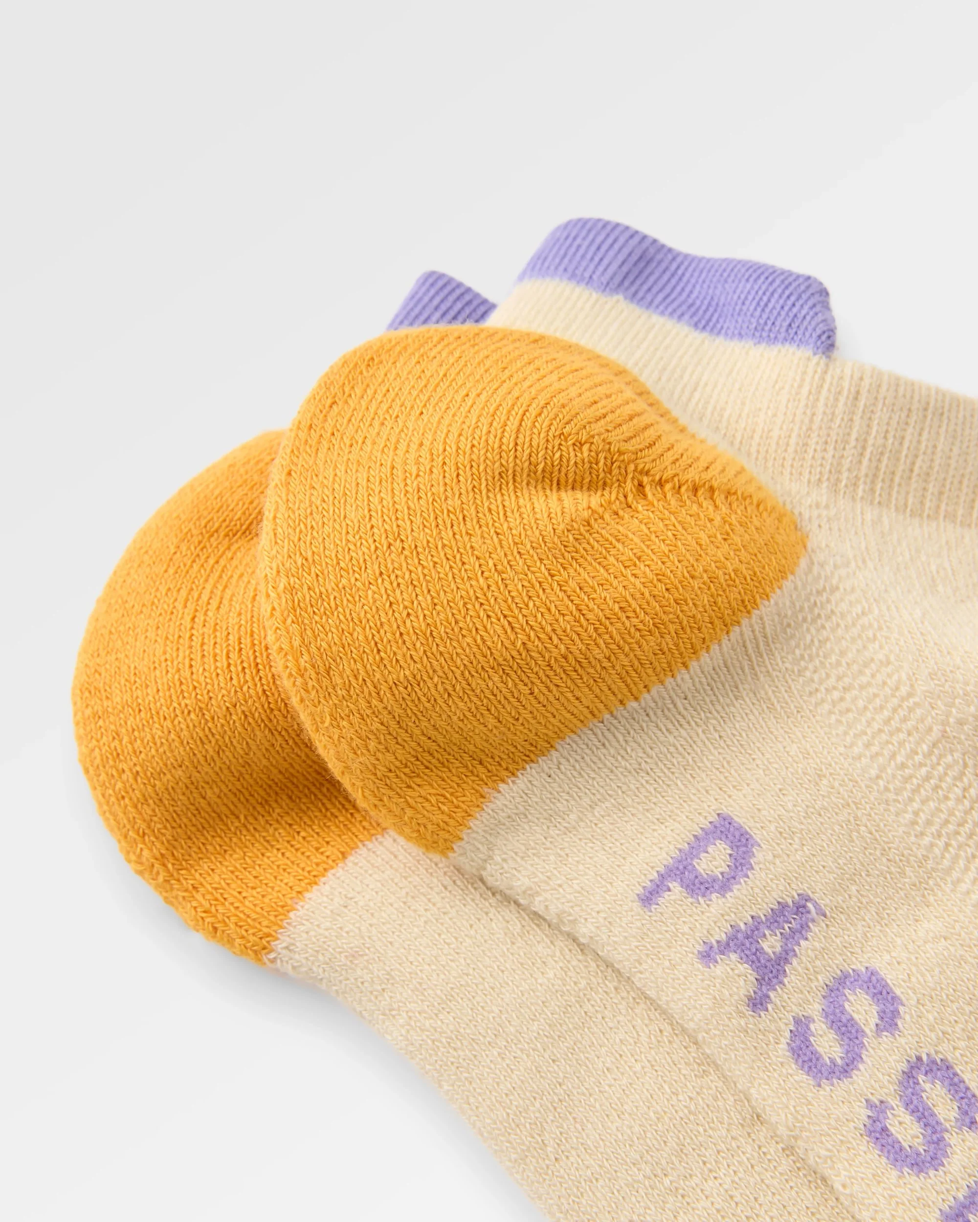Organic Trainer Socks - Birch - Image 2