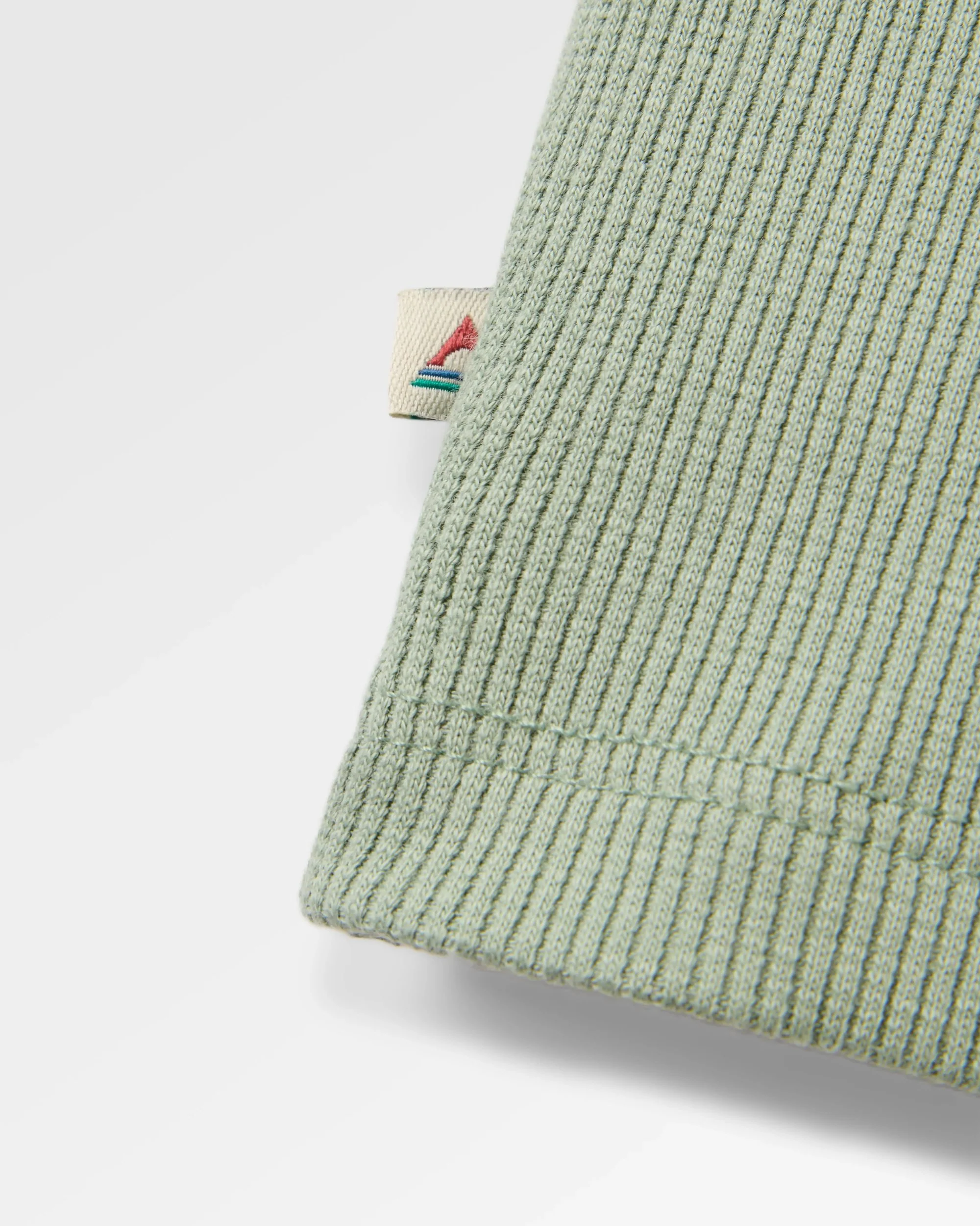 Out There Ribbed Cropped Vest - Pistachio - Image 4