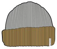 Outlook Beanie - Mustard Yellow/Steel Grey - Image 5