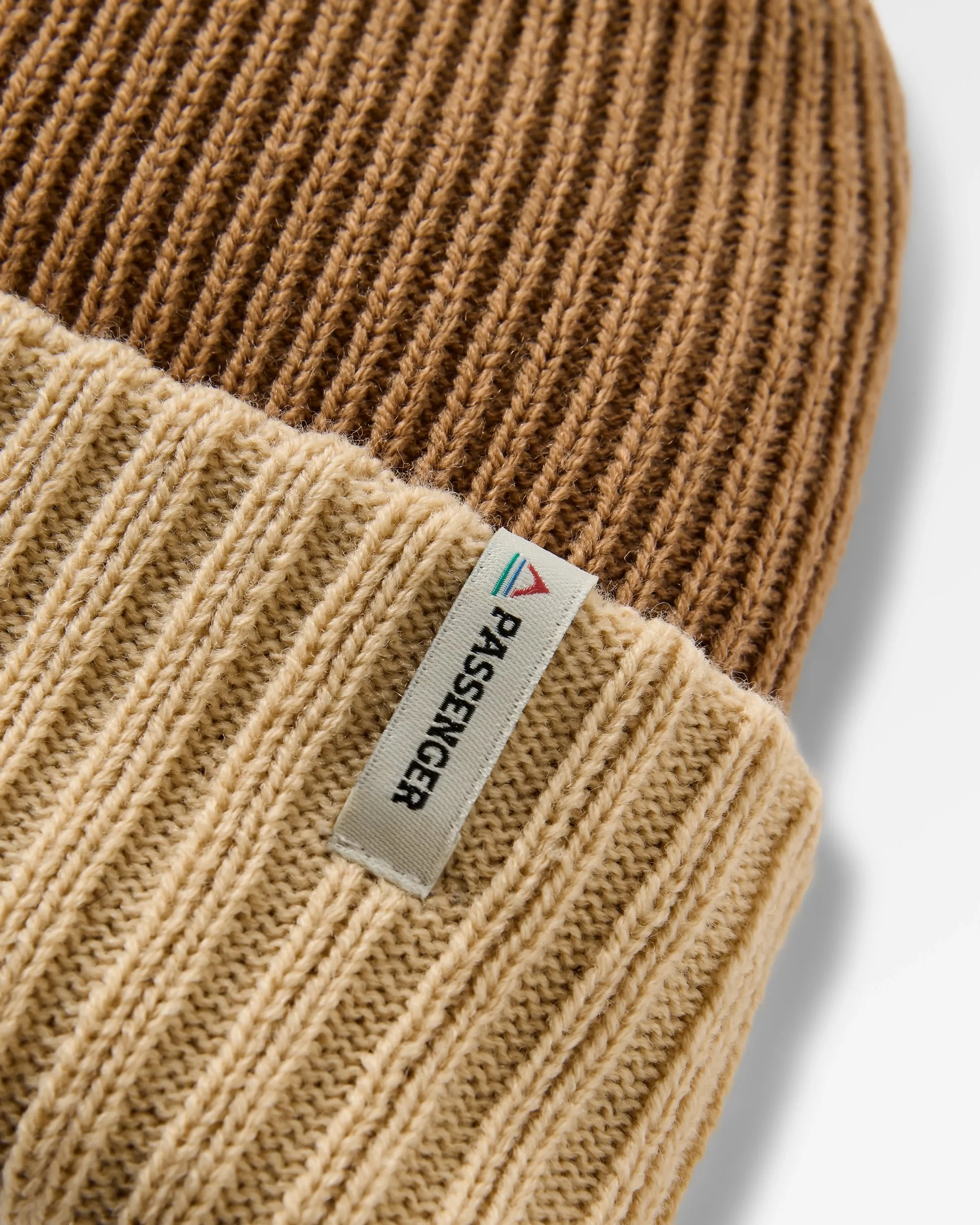 Outlook Reversible Beanie - Toffee/Stone - Image 3