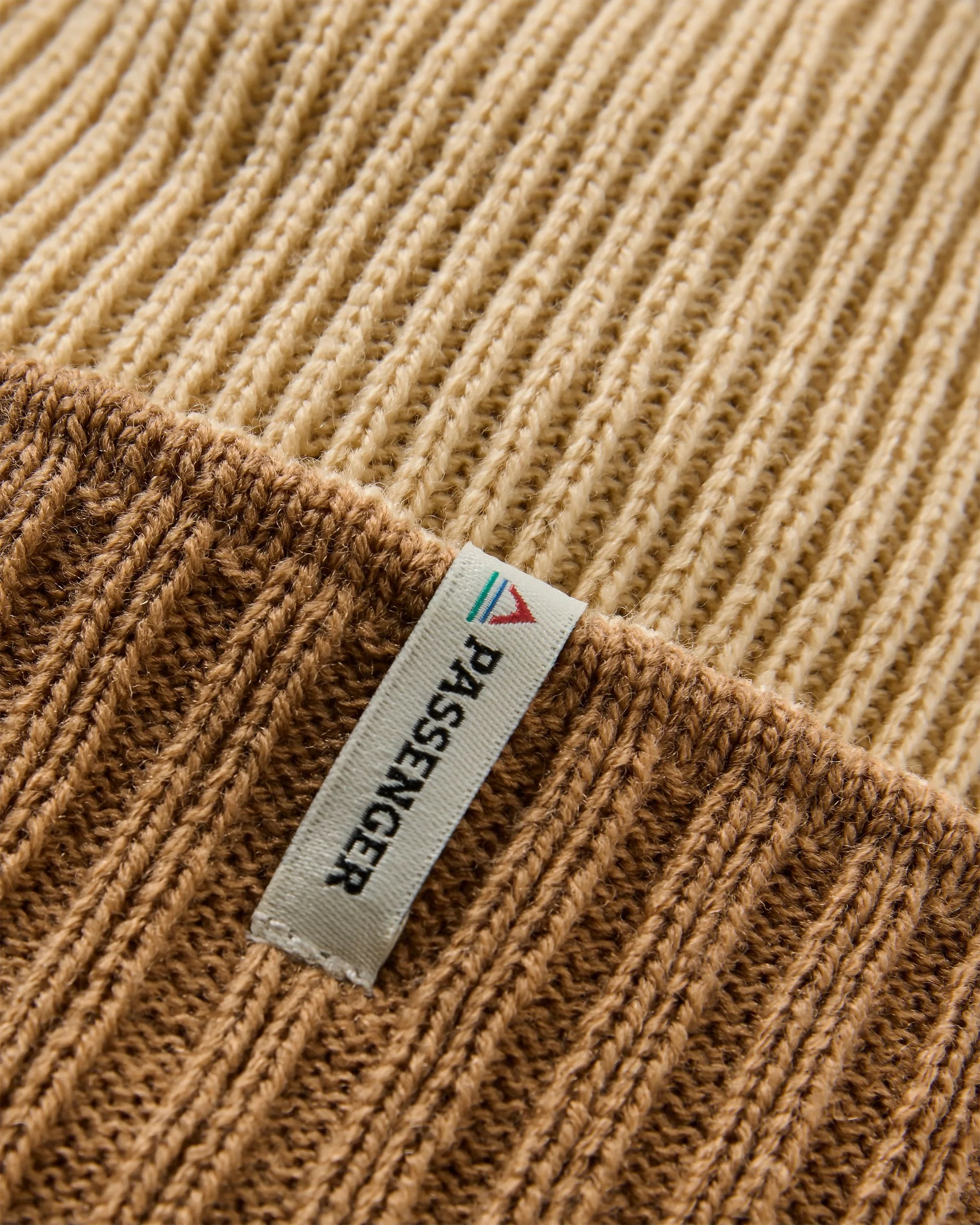 Outlook Reversible Beanie - Toffee/Stone - Image 6