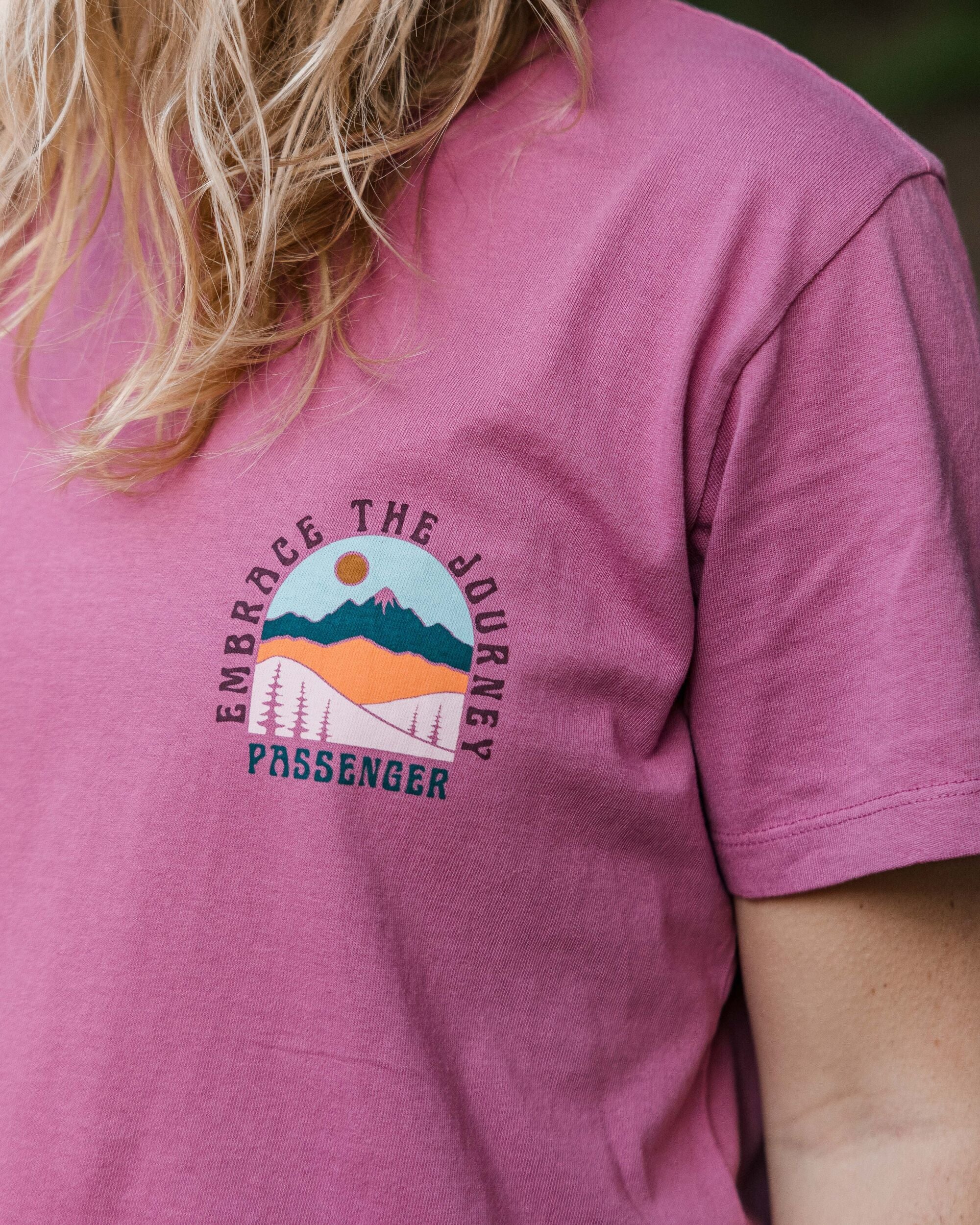 Outlook T-Shirt - Mauve Haze - Image 4
