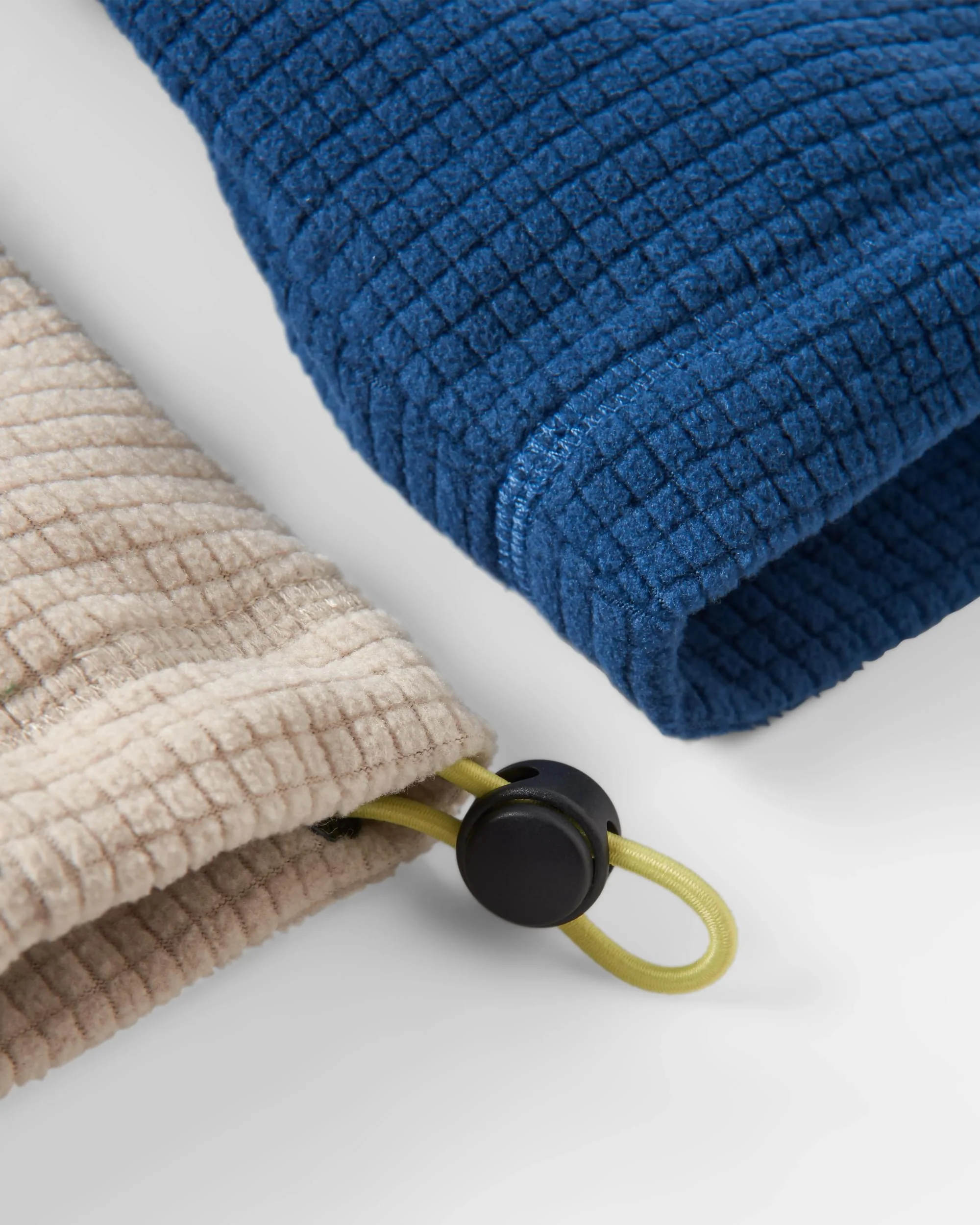 Overlook Grid Polar Fleece - Dark Denim/Pebble Grey - Image 5
