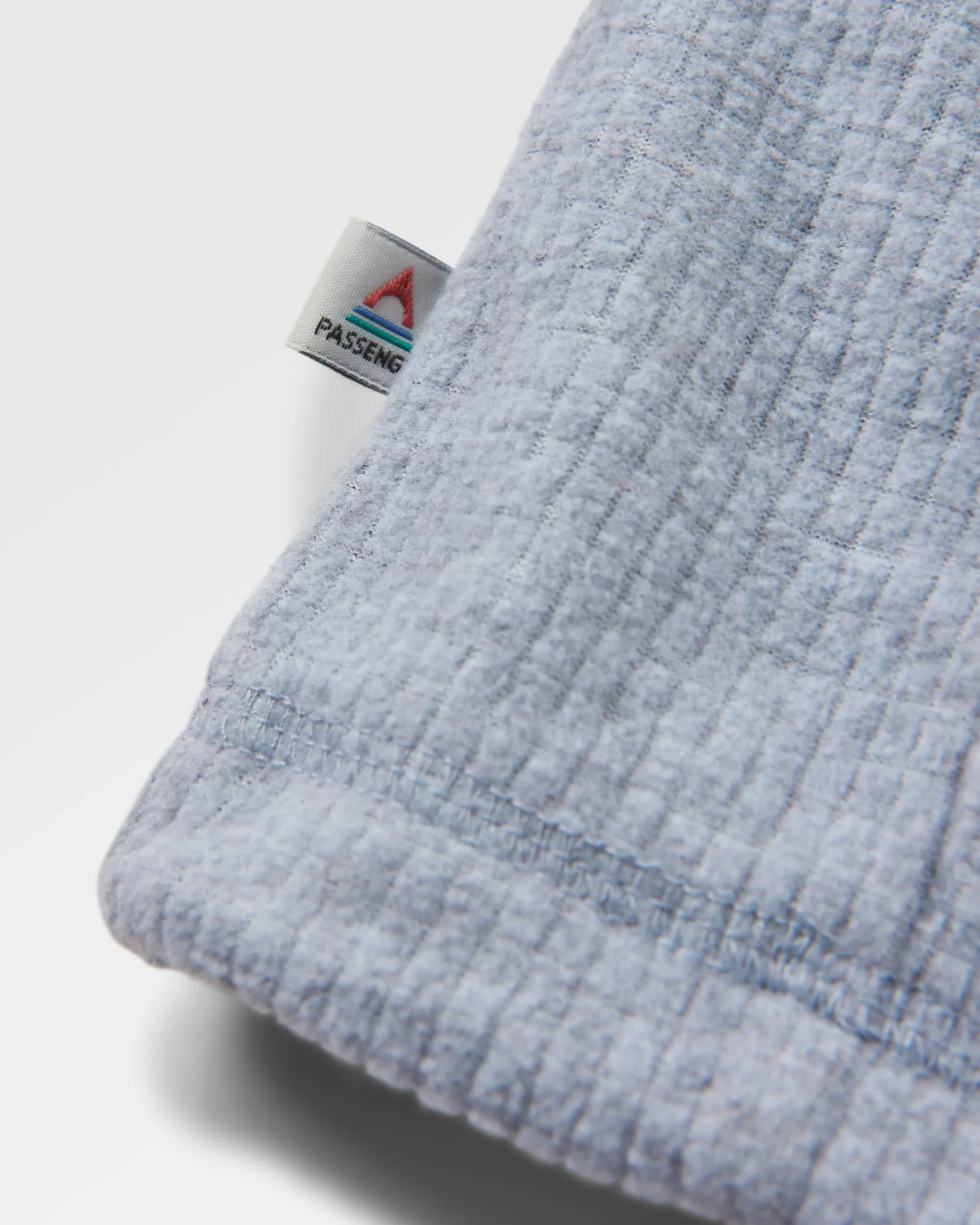 Overlook Grid Polar Fleece - Red Ochre/Grey Marl - Image 12