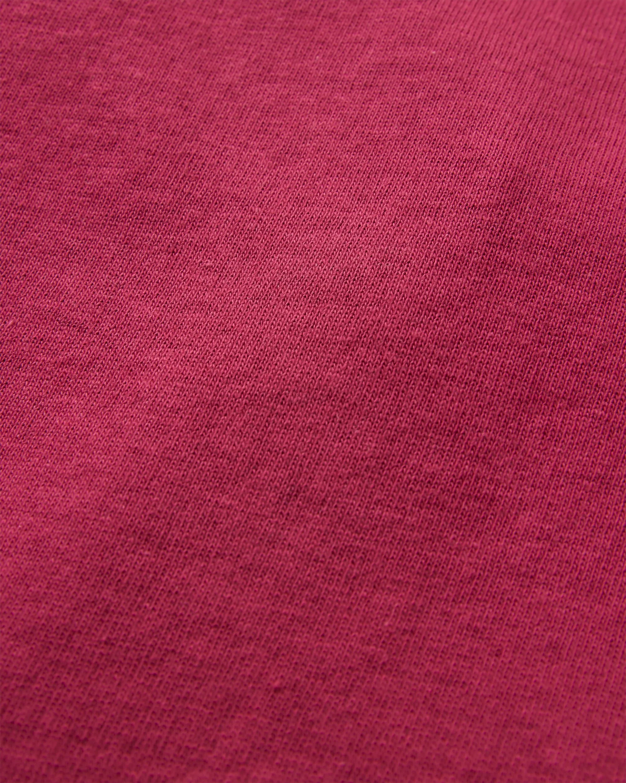 Papercut LS T-Shirt - Cranberry - Image 4