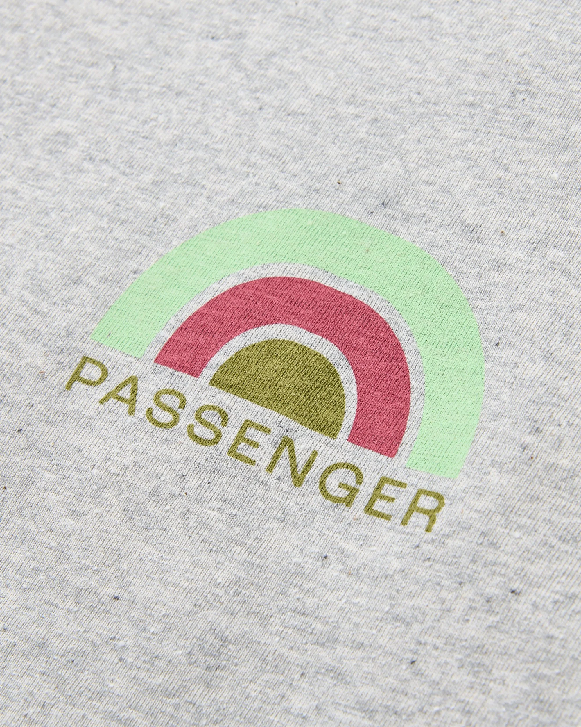 Papercut LS T-Shirt - Grey Marl - Image 2