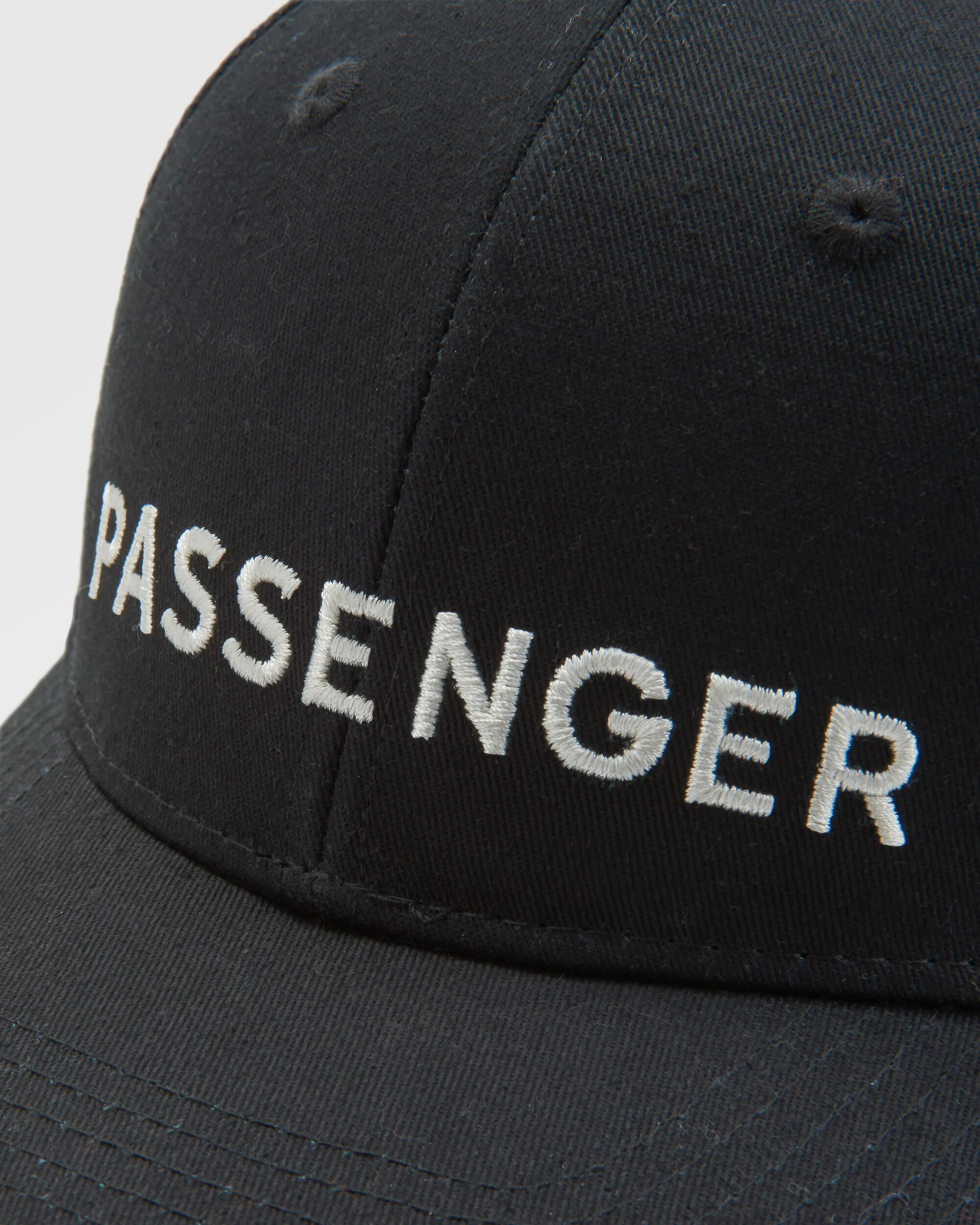 Passenger Organic Cotton Trucker Cap - Black - Image 5