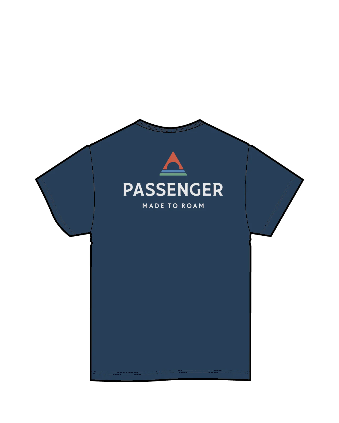 Passenger T-Shirt - Rich Navy - Image 12