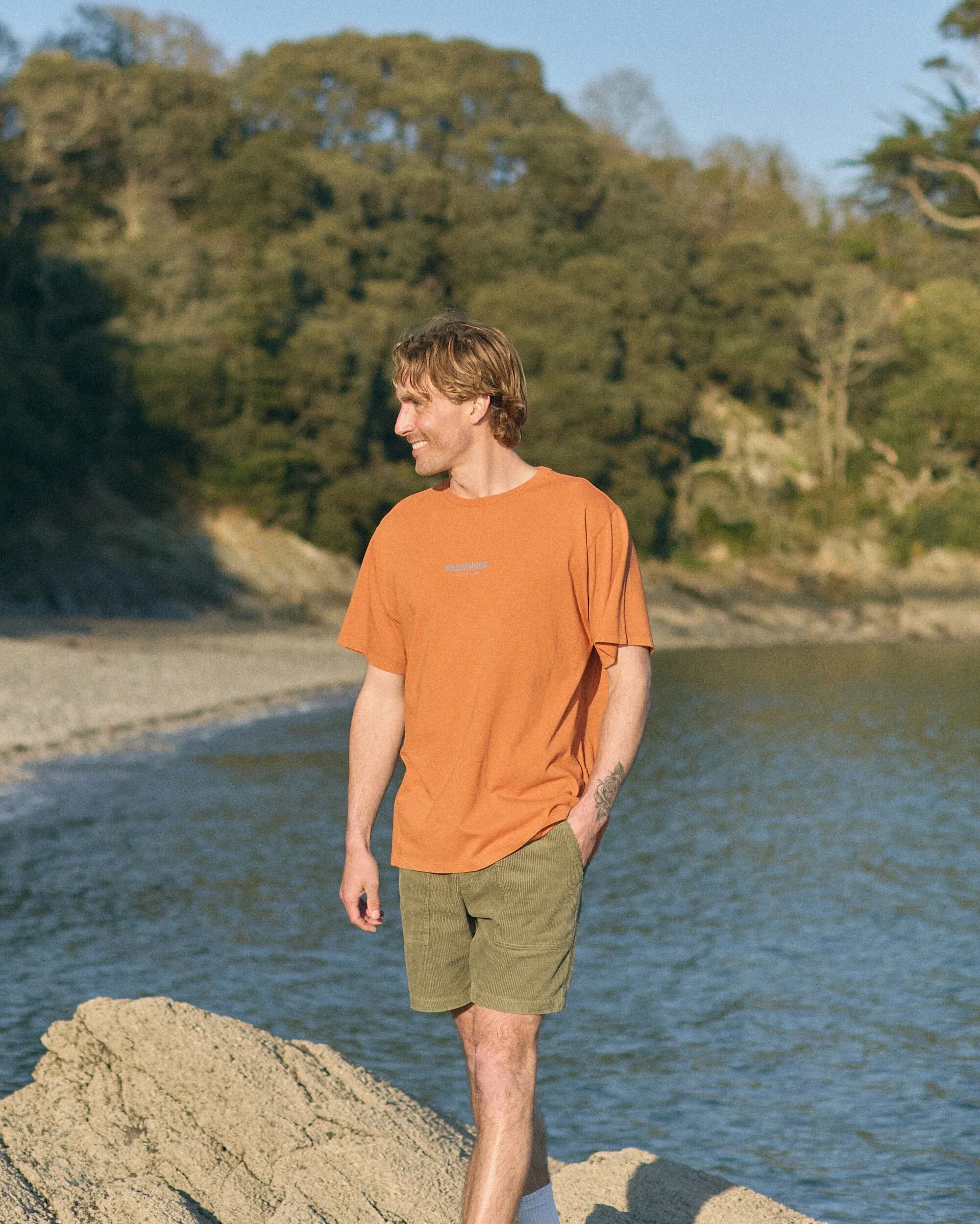 Passenger T-Shirt - Sunset Orange - Image 5