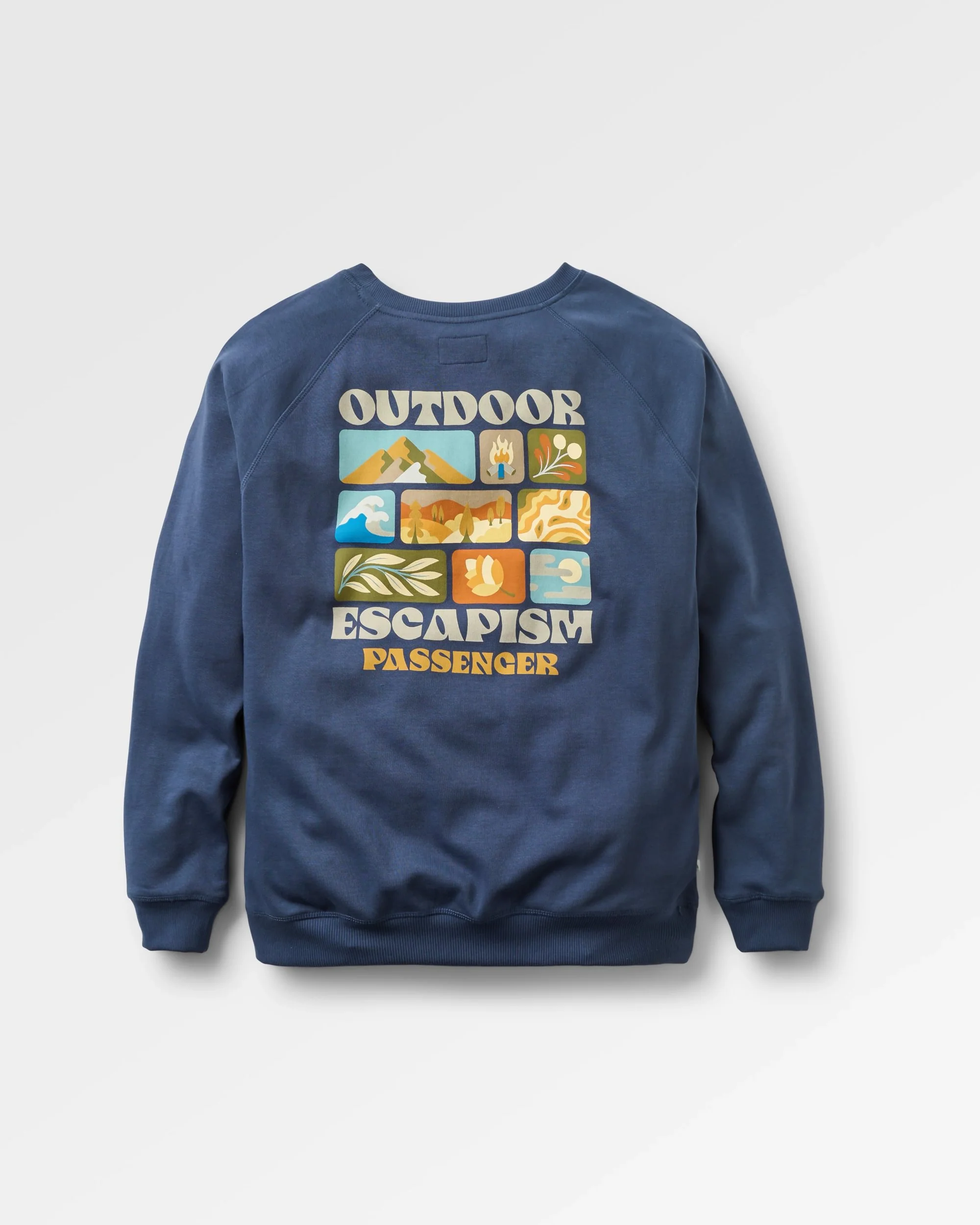 Patch Sweatshirt - Rich Navy - Image 2