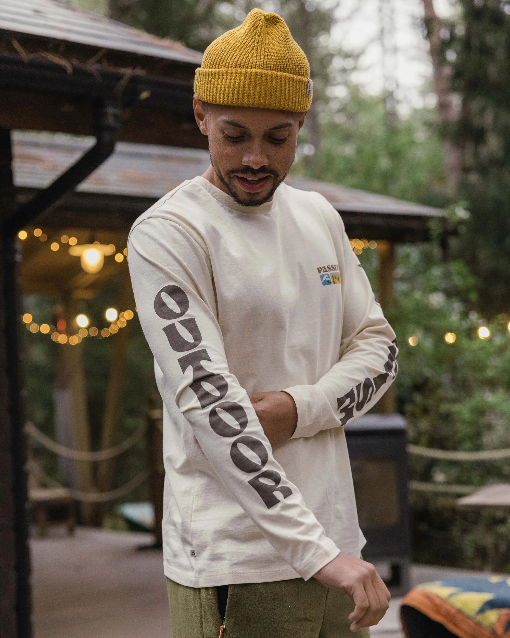Patches LS T-Shirt - Birch - Image 3